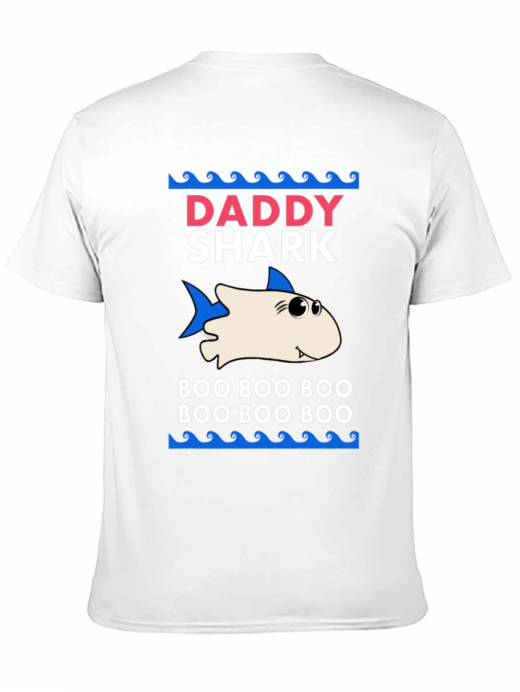 Daddy Shark Graphic Tee - Boo Boo Boo