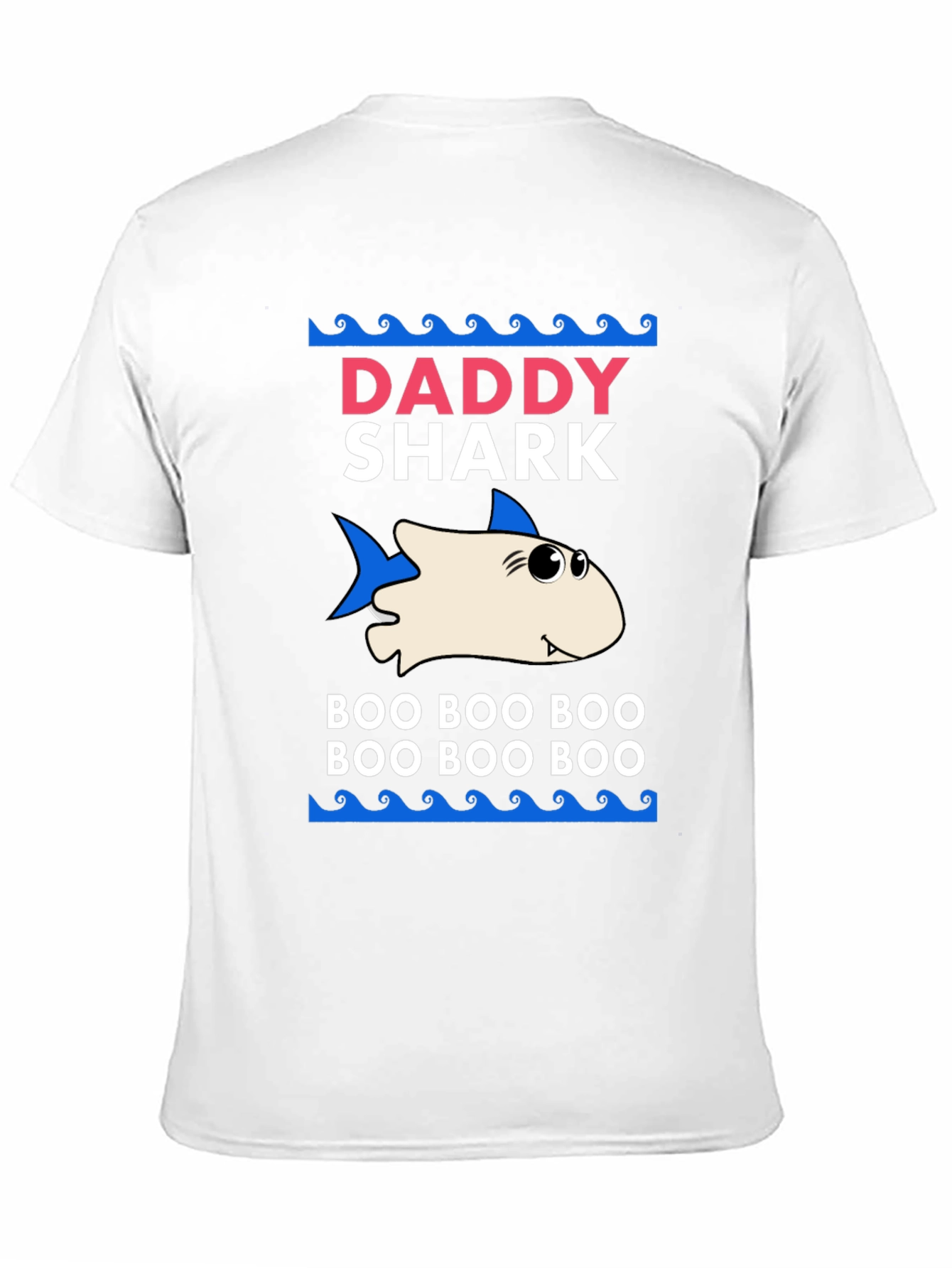 Daddy Shark Graphic Tee - Boo Boo Boo