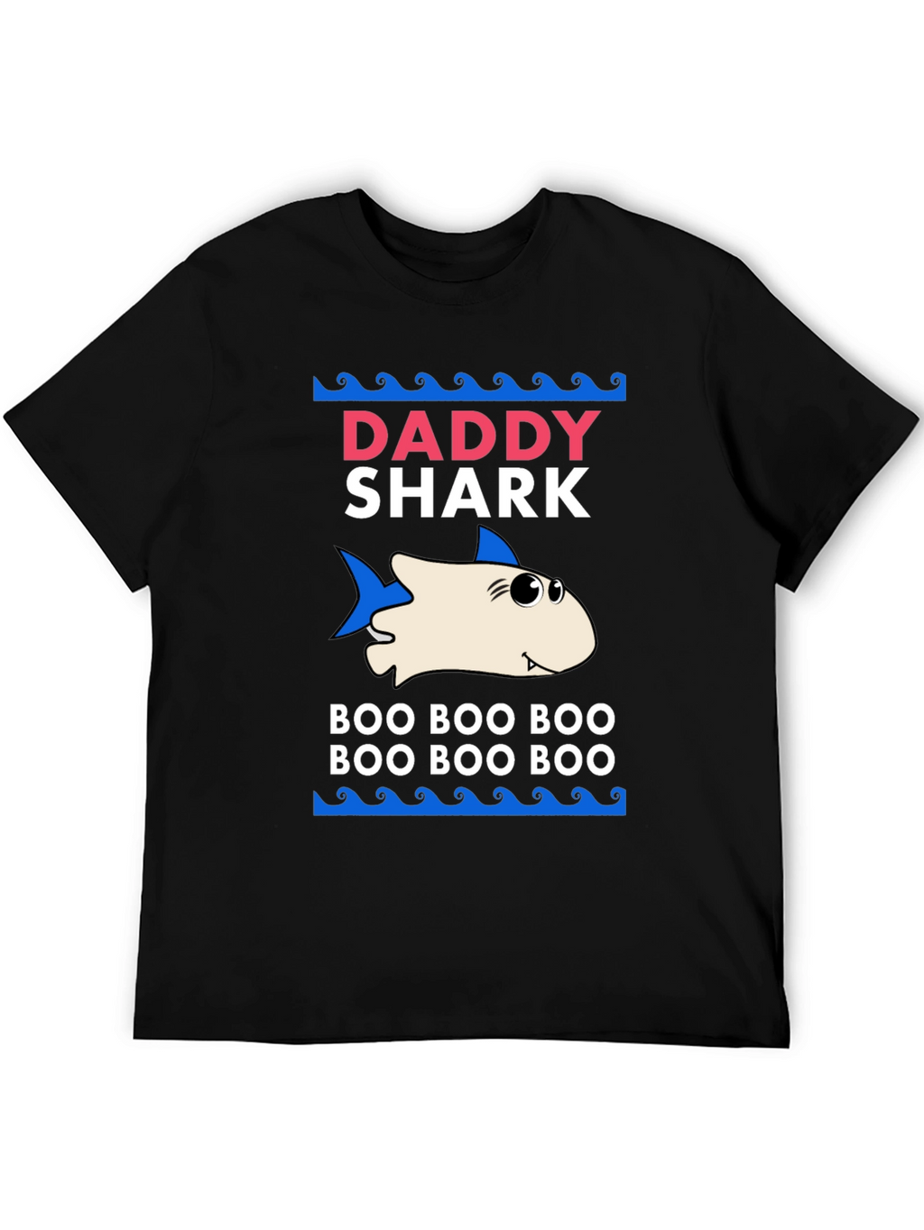Daddy Shark Graphic Tee - Boo Boo Boo