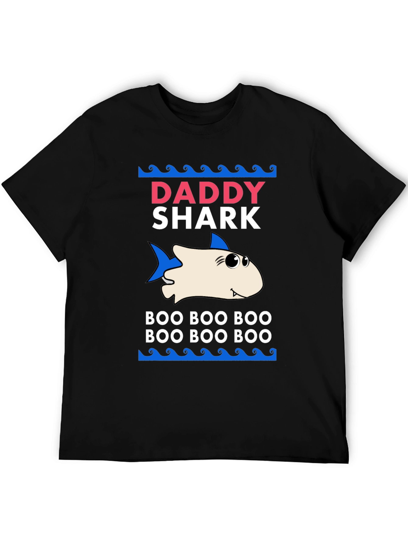 Daddy Shark Graphic Tee - Boo Boo Boo