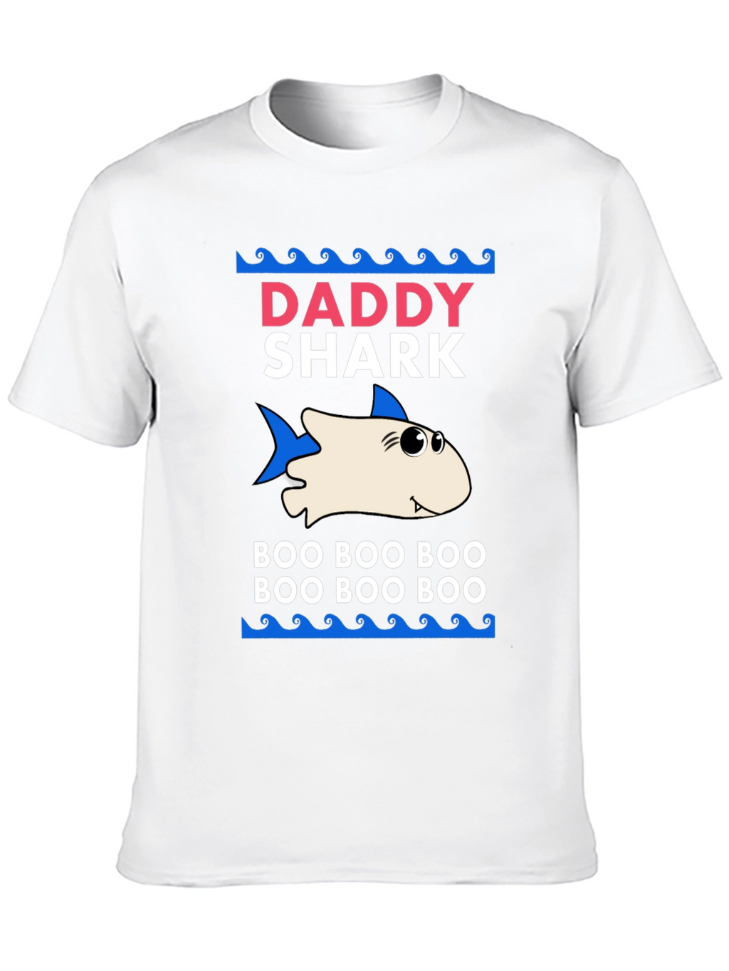 Daddy Shark Graphic Tee - Boo Boo Boo