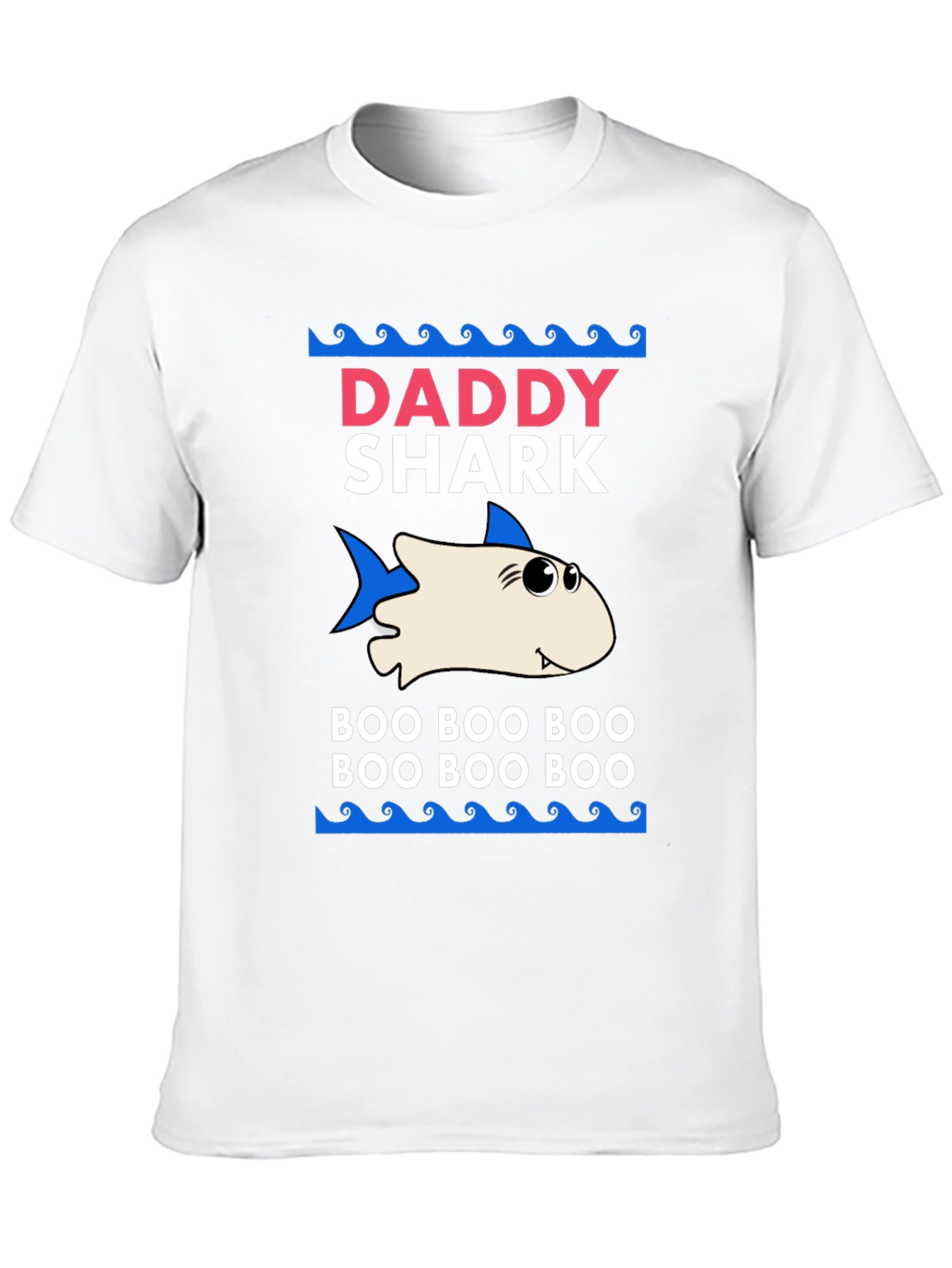Daddy Shark Graphic Tee - Boo Boo Boo