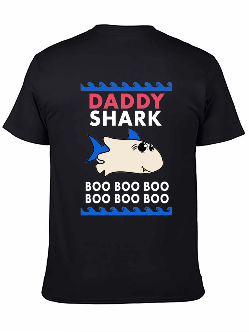 Daddy Shark Graphic Tee - Boo Boo Boo