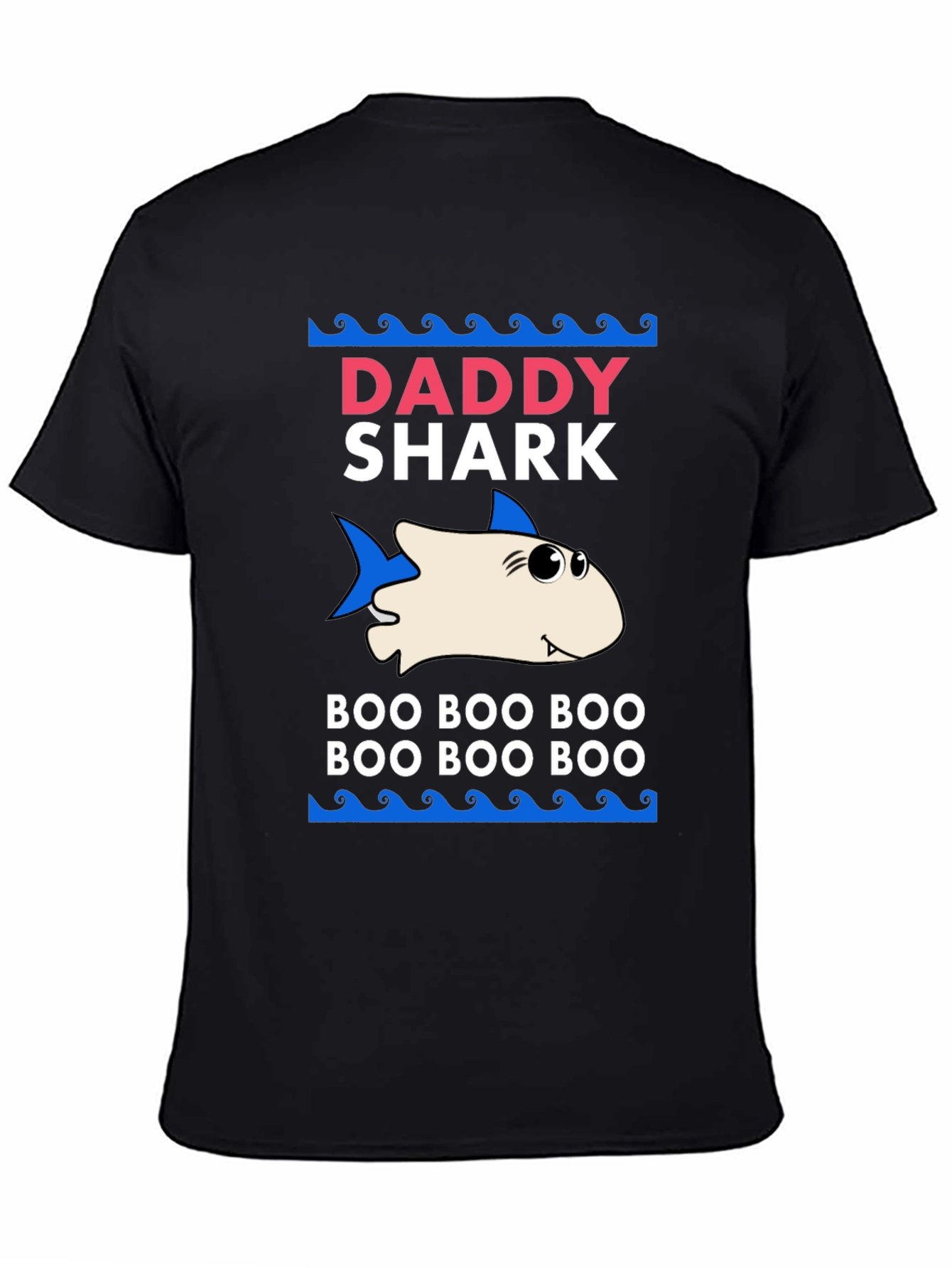 Daddy Shark Graphic Tee - Boo Boo Boo