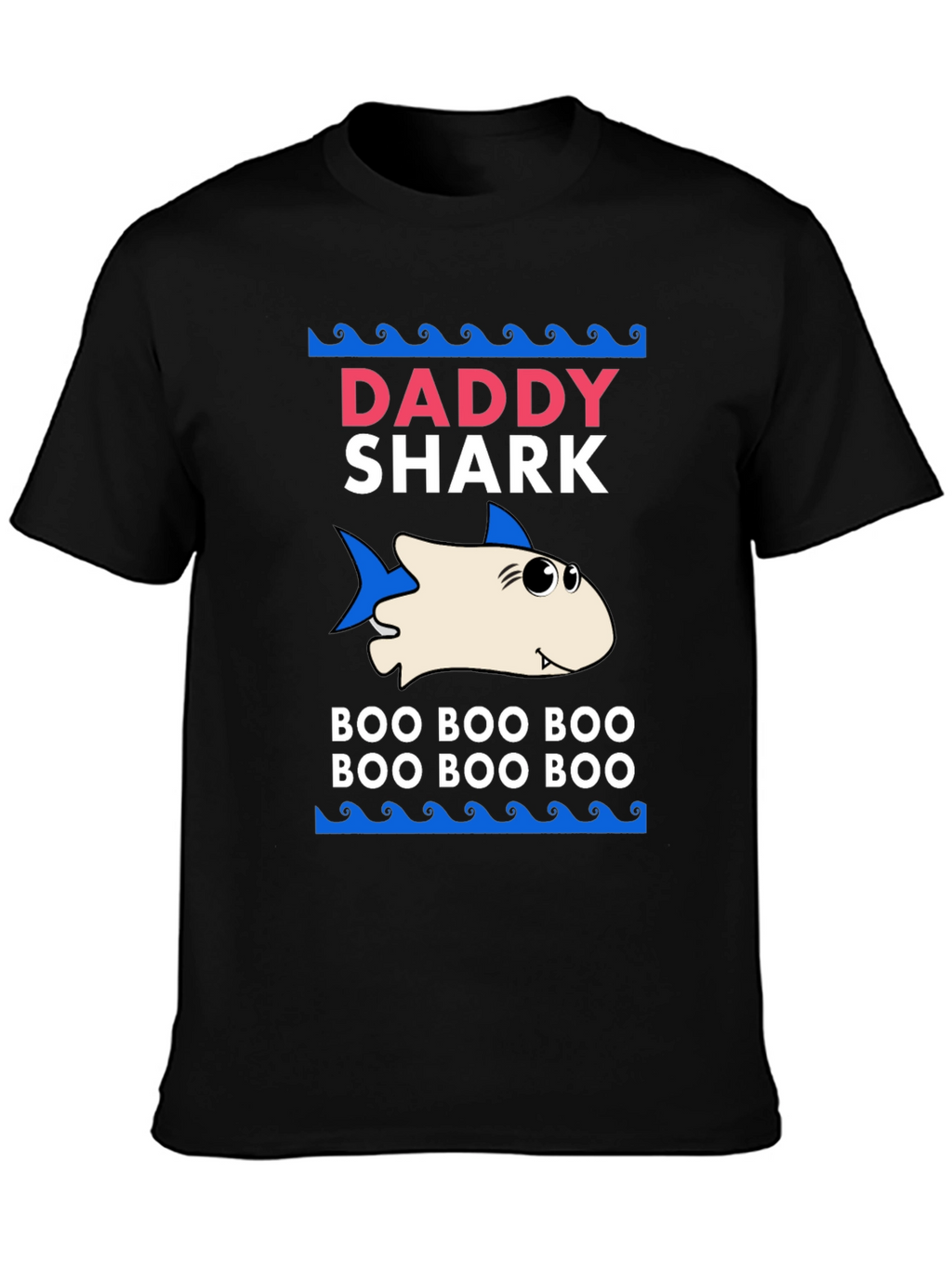 Daddy Shark Graphic Tee - Boo Boo Boo