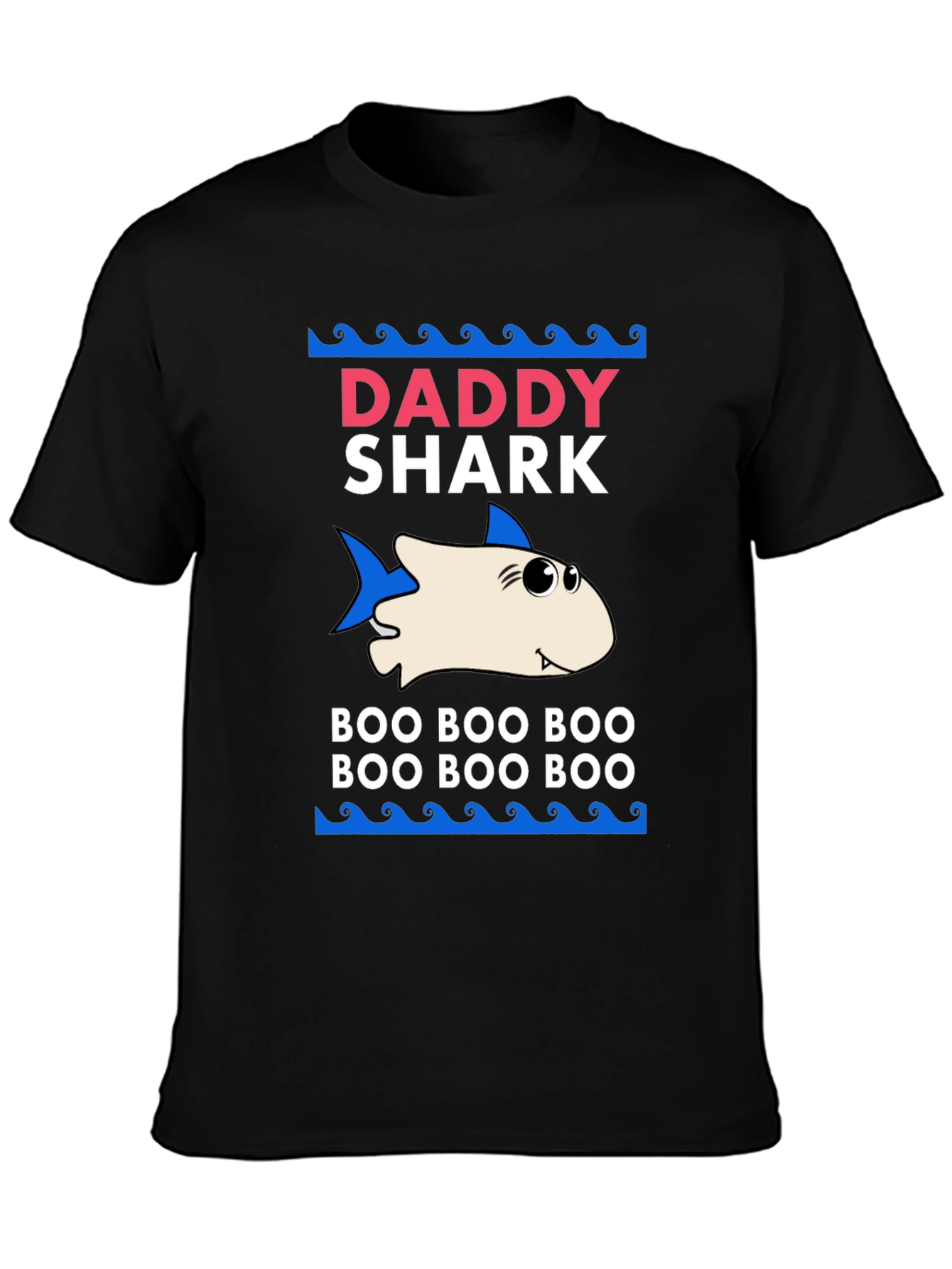 Daddy Shark Graphic Tee - Boo Boo Boo
