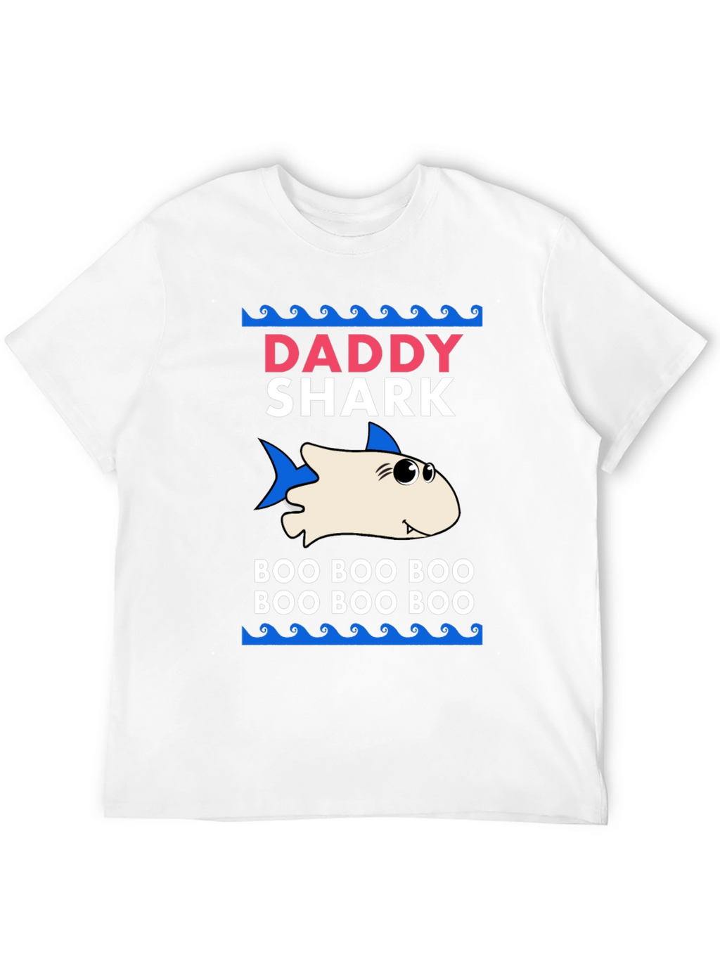 Daddy Shark Graphic Tee - Boo Boo Boo