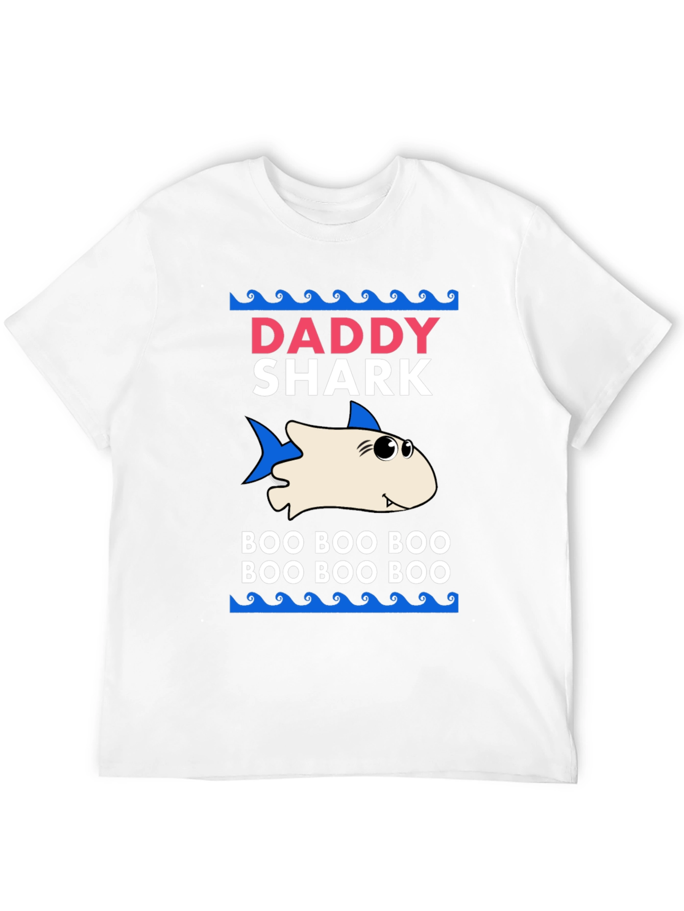 Daddy Shark Graphic Tee - Boo Boo Boo