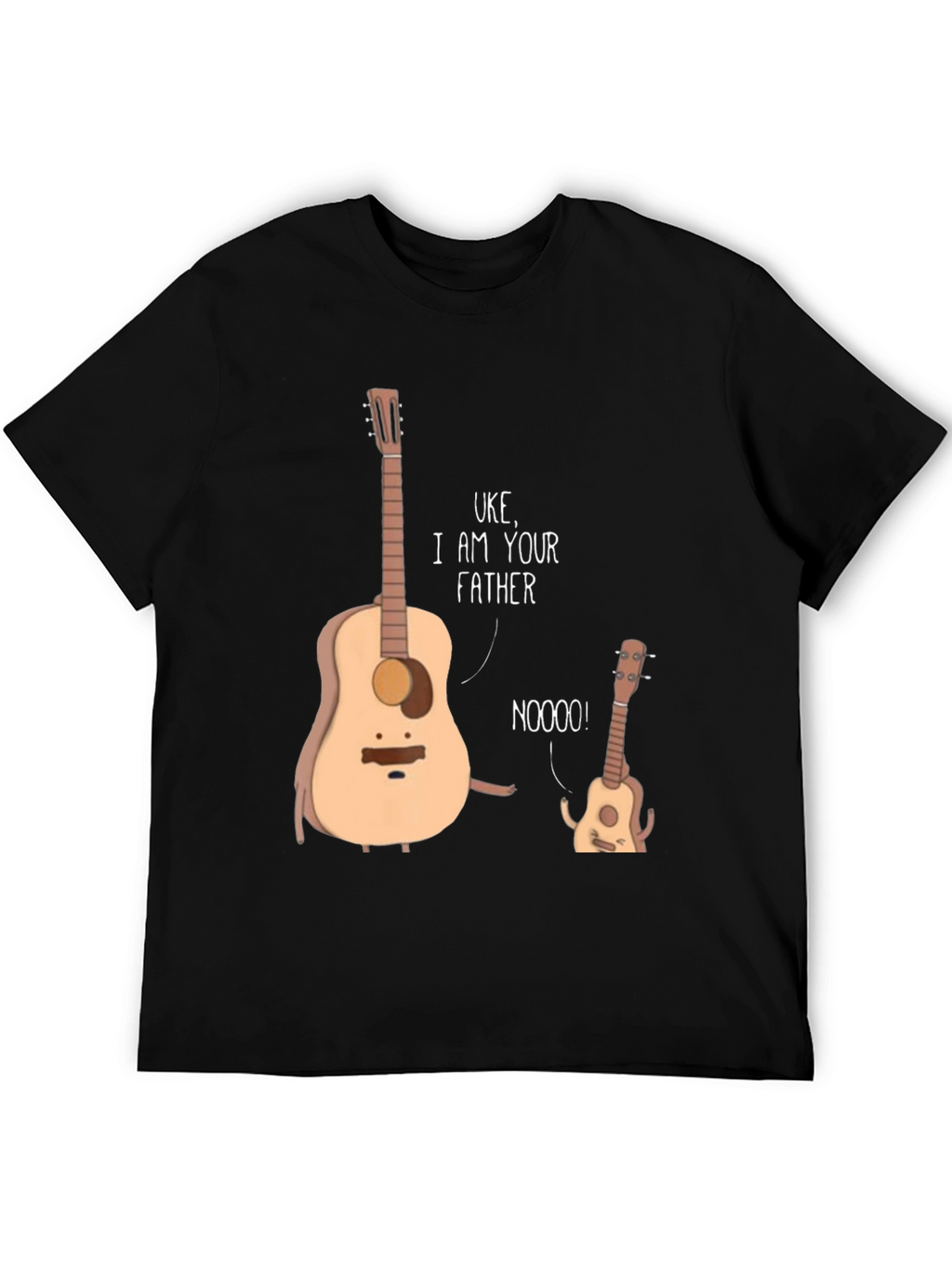 Uke I Am Your Father Funny Music T-Shirt