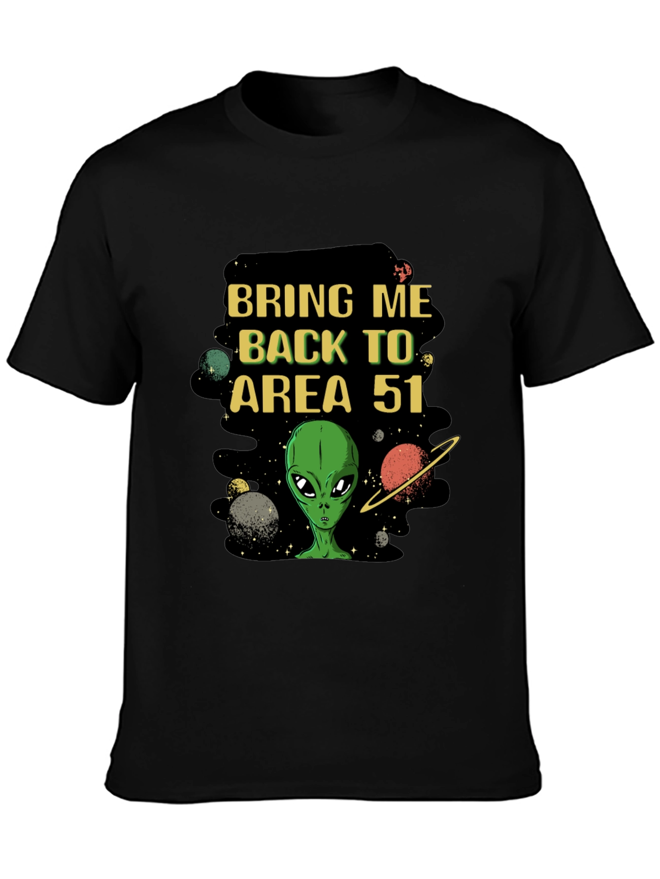 Area 51 Alien Graphic Tee - Bring Me Back T-Shirt