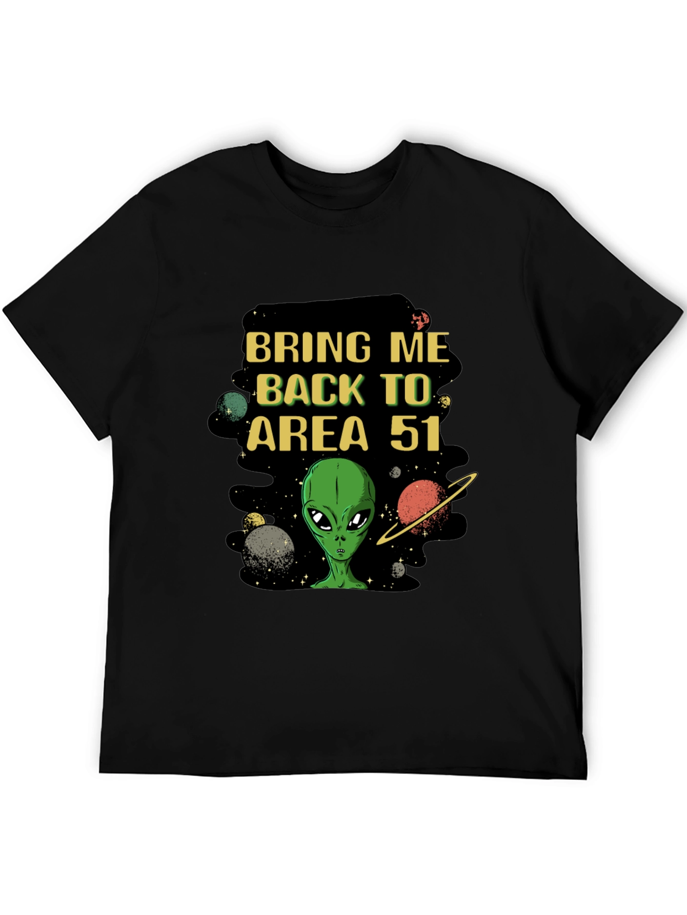 Area 51 Alien Graphic Tee - Bring Me Back T-Shirt
