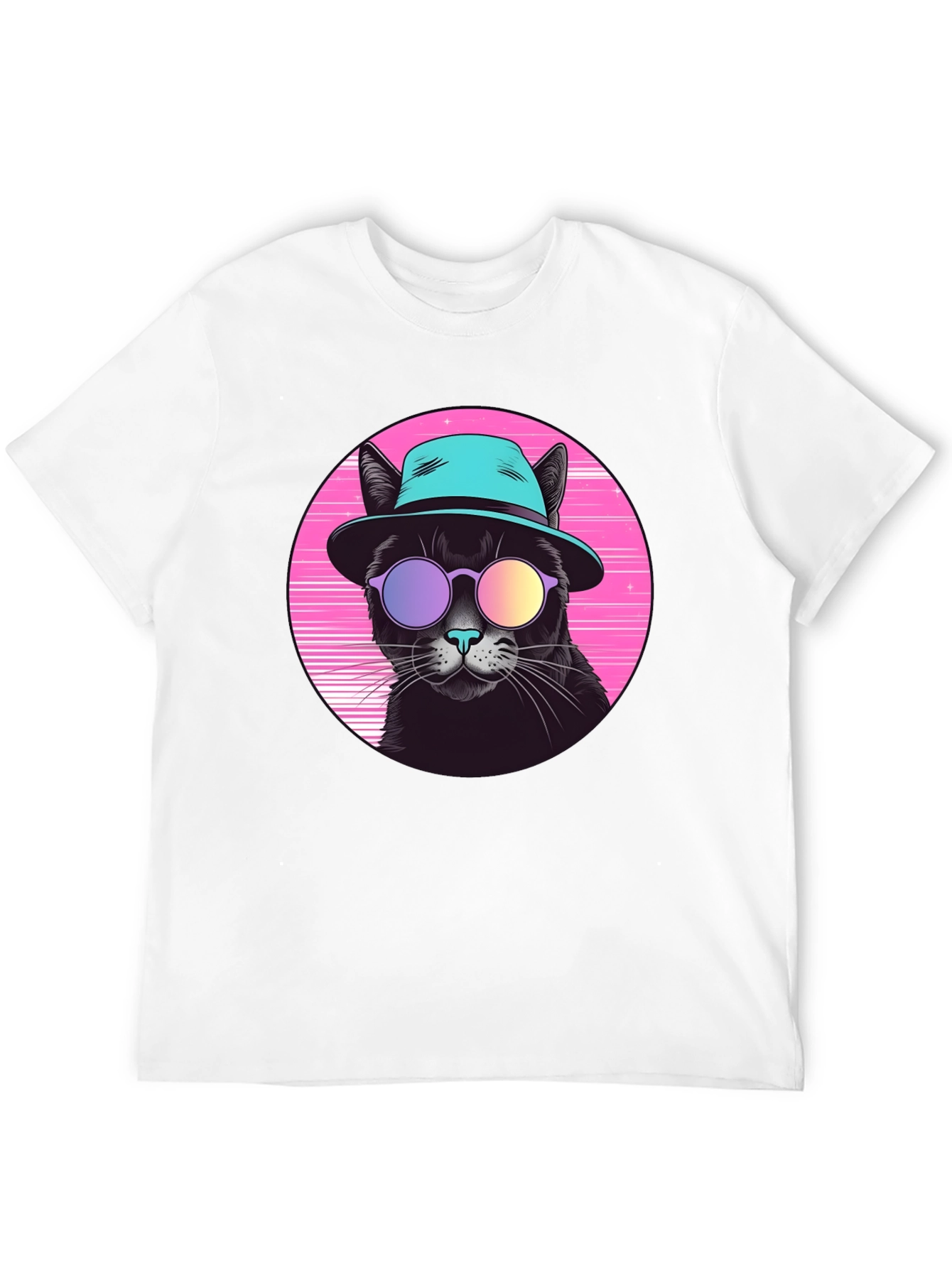 Cool Cat Retro T-Shirt