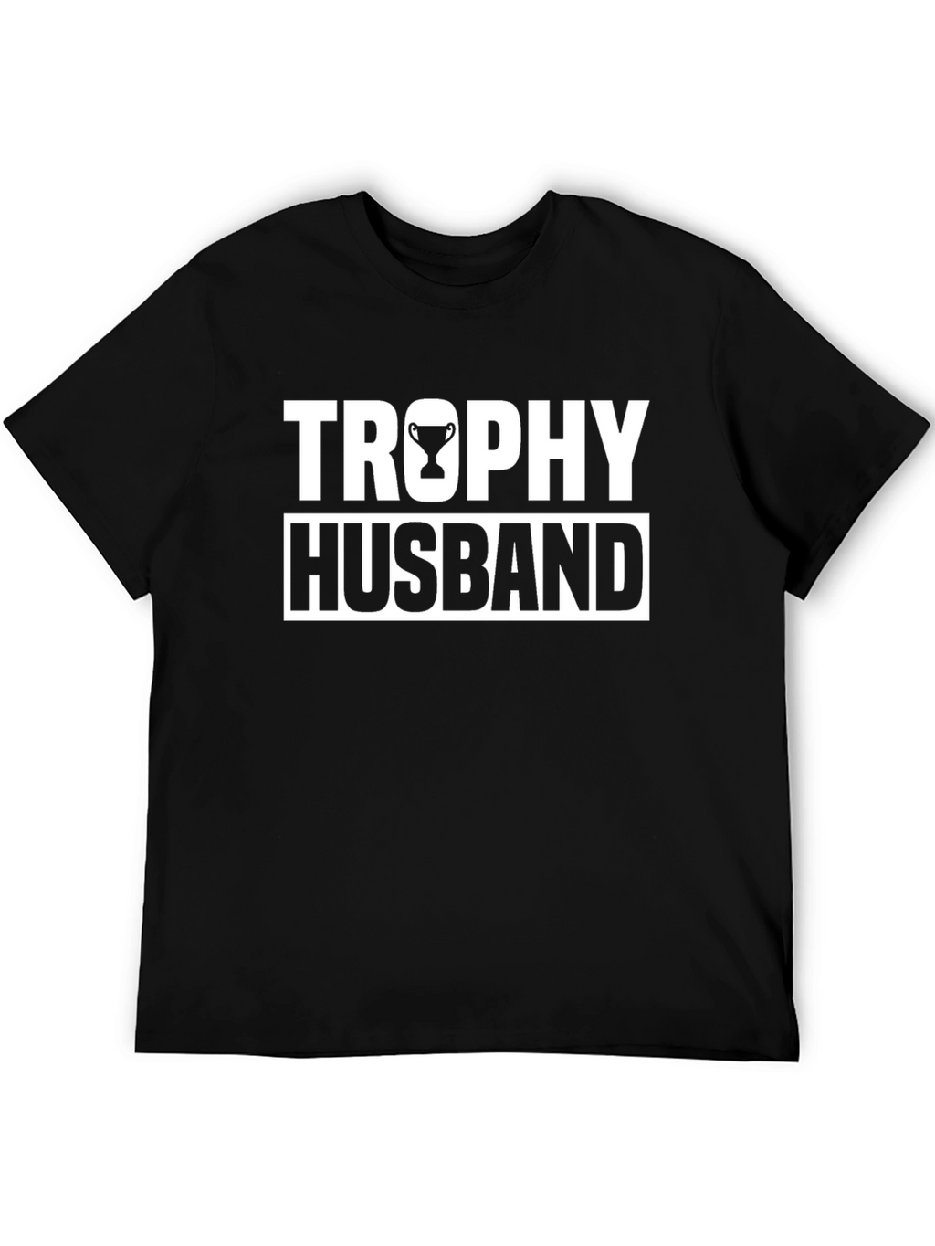 Trophy Husband Graphic Tee - Black