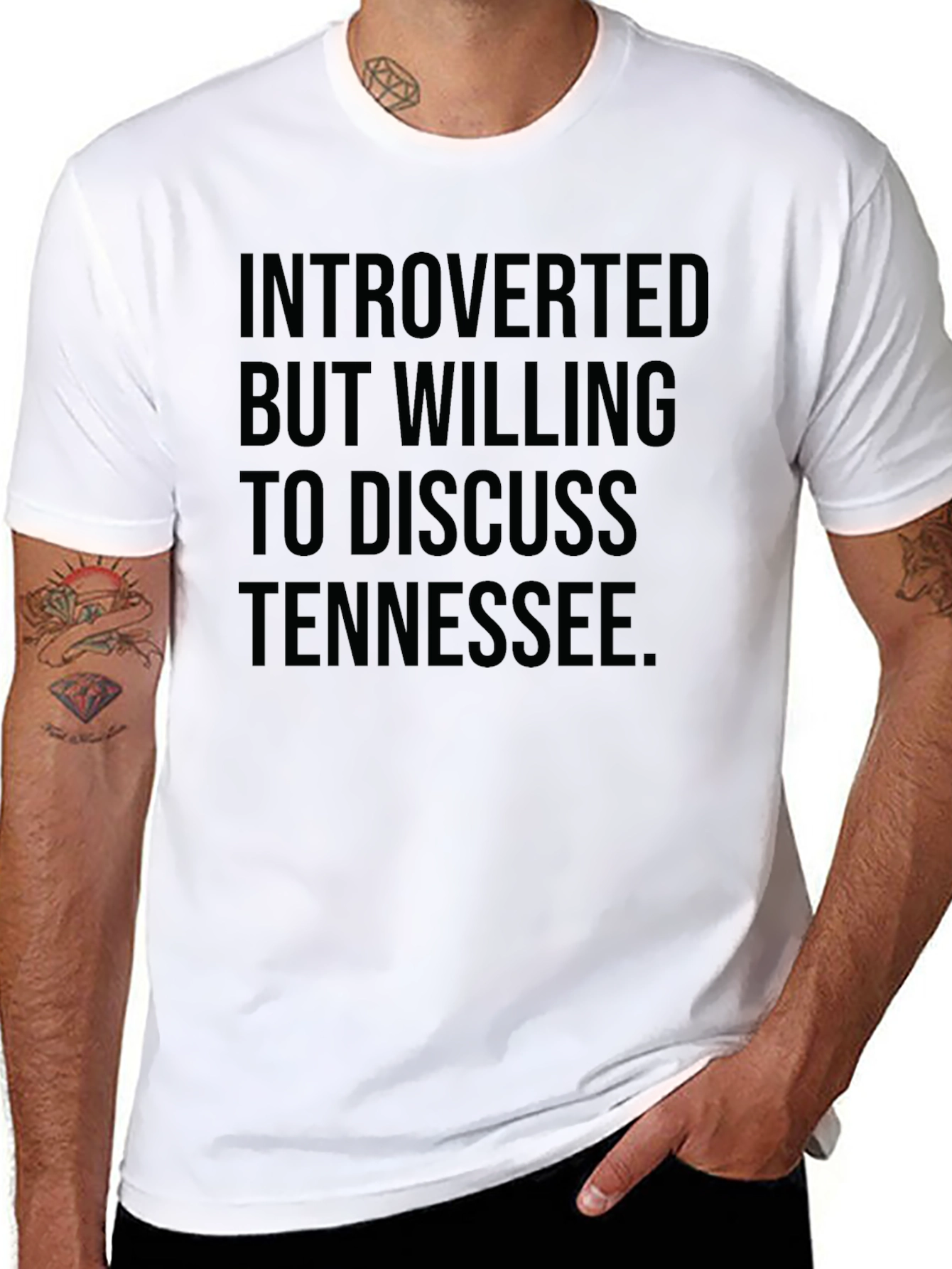Introverted Tennessee Fan T-Shirt