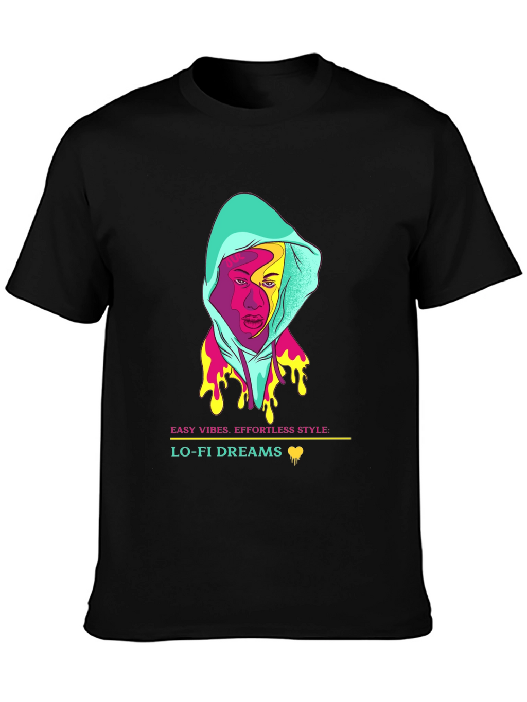 Lo-Fi Dreams Graphic Tee - Easy Vibes