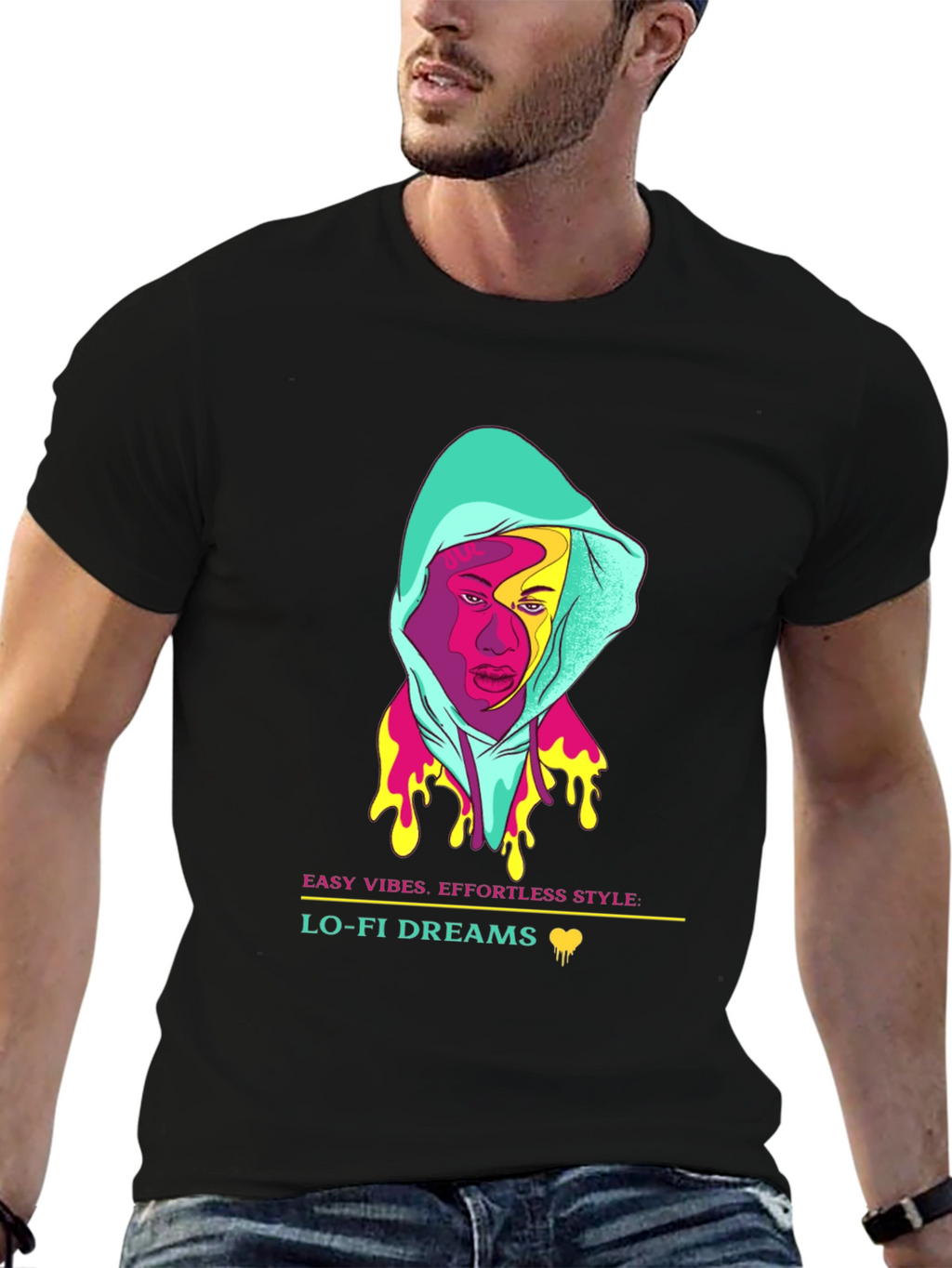 Lo-Fi Dreams Graphic Tee - Easy Vibes