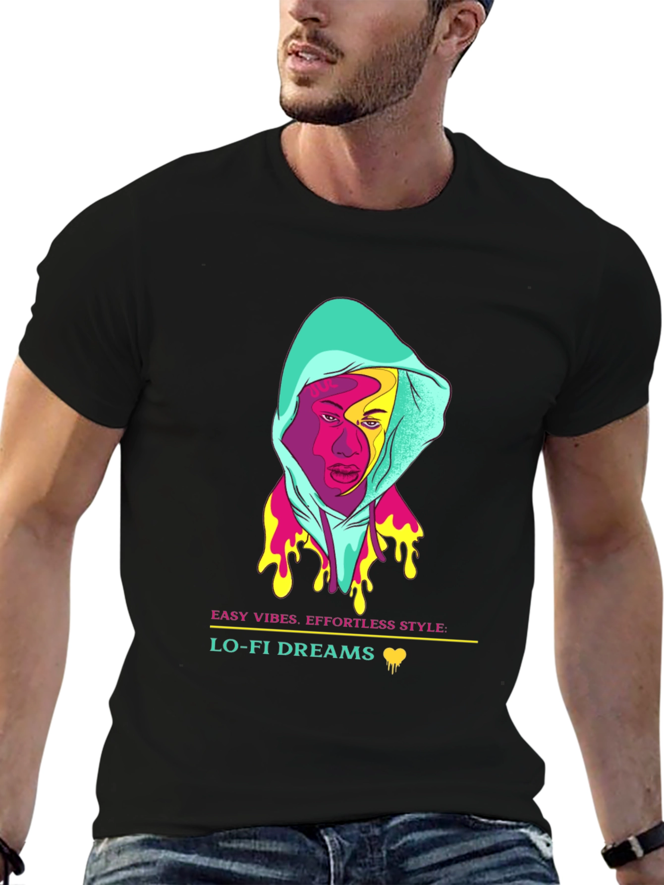 Lo-Fi Dreams Graphic Tee - Easy Vibes