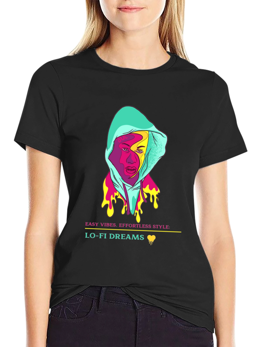 Lo-Fi Dreams Graphic Tee - Easy Vibes