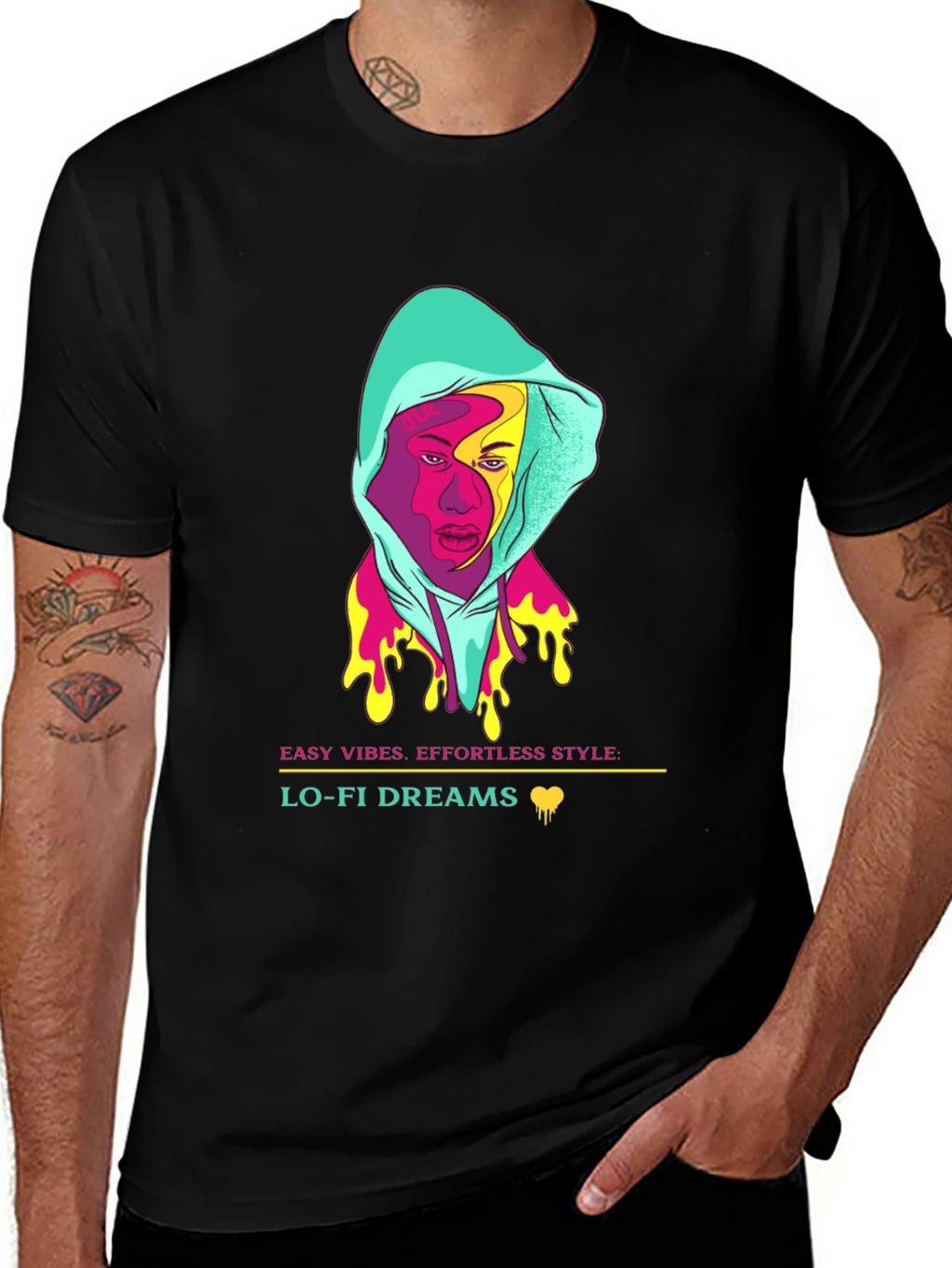 Lo-Fi Dreams Graphic Tee - Easy Vibes