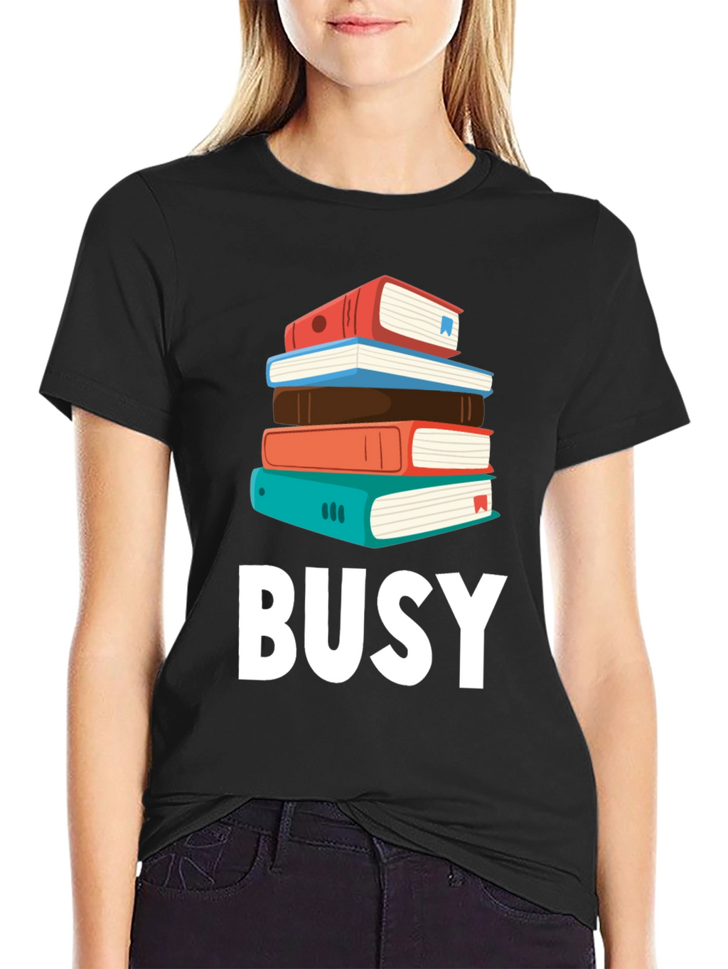 Busy Books Graphic T-Shirt