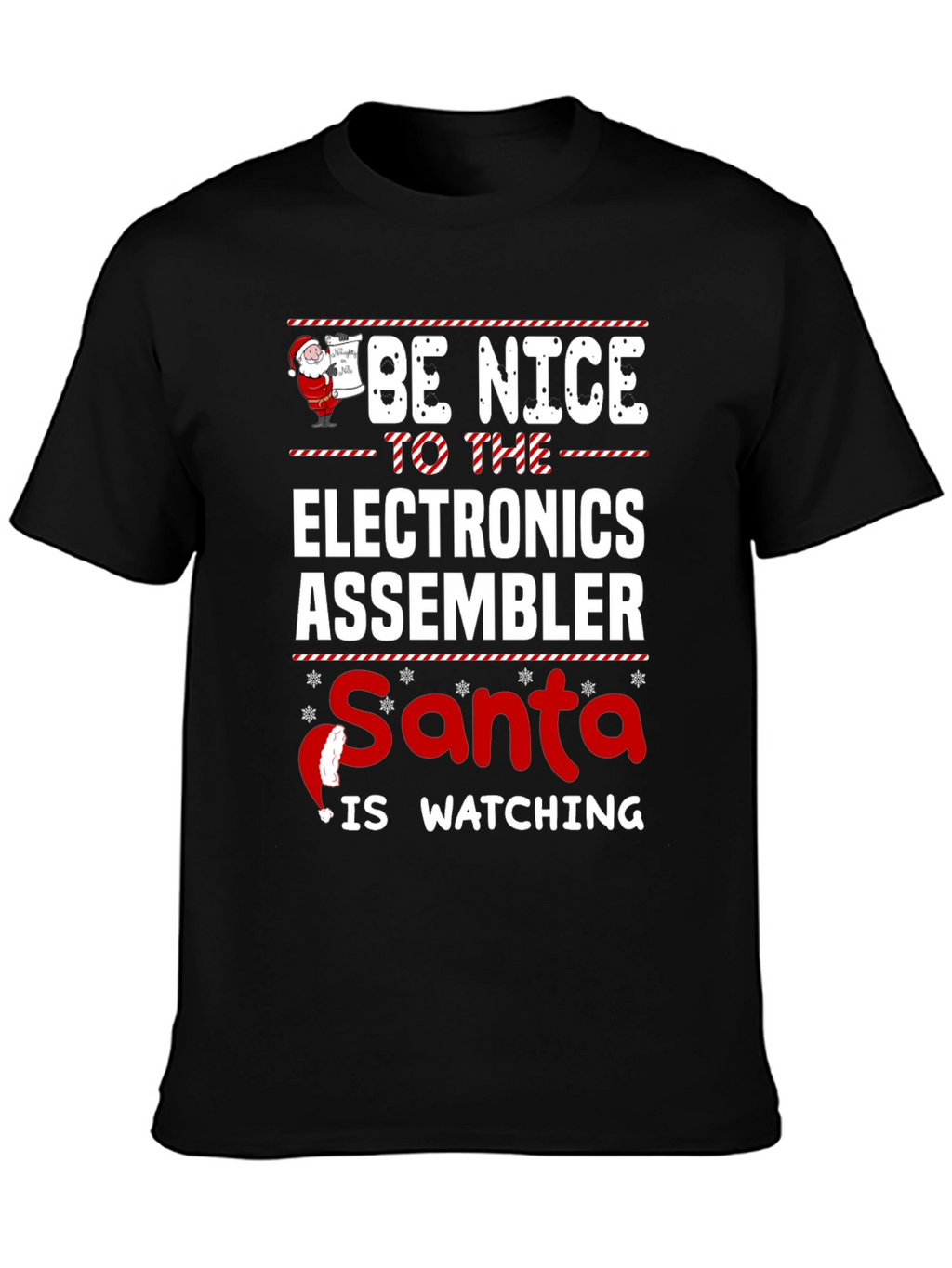 Electronics Assembler Christmas T-Shirt