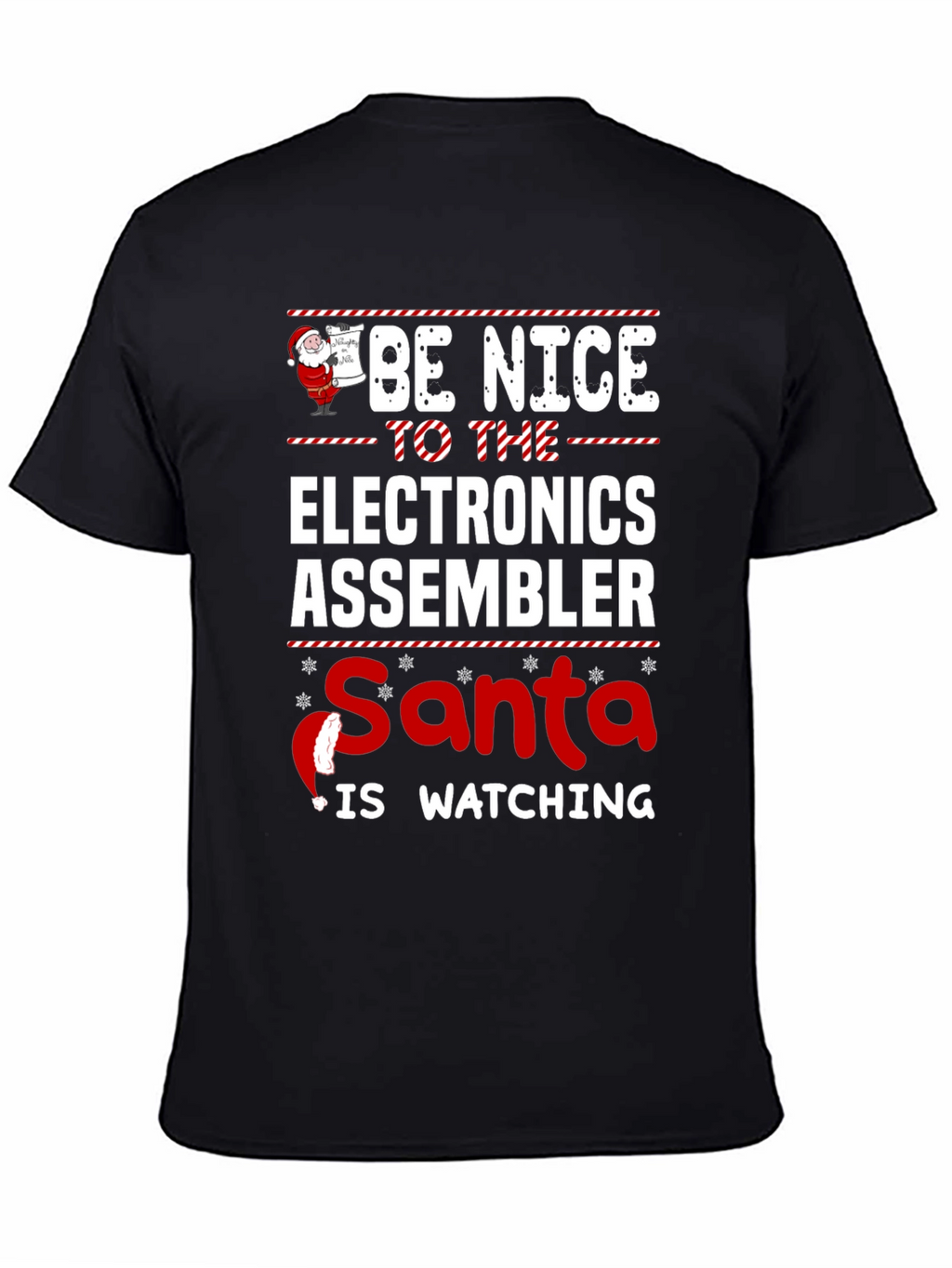 Electronics Assembler Christmas T-Shirt