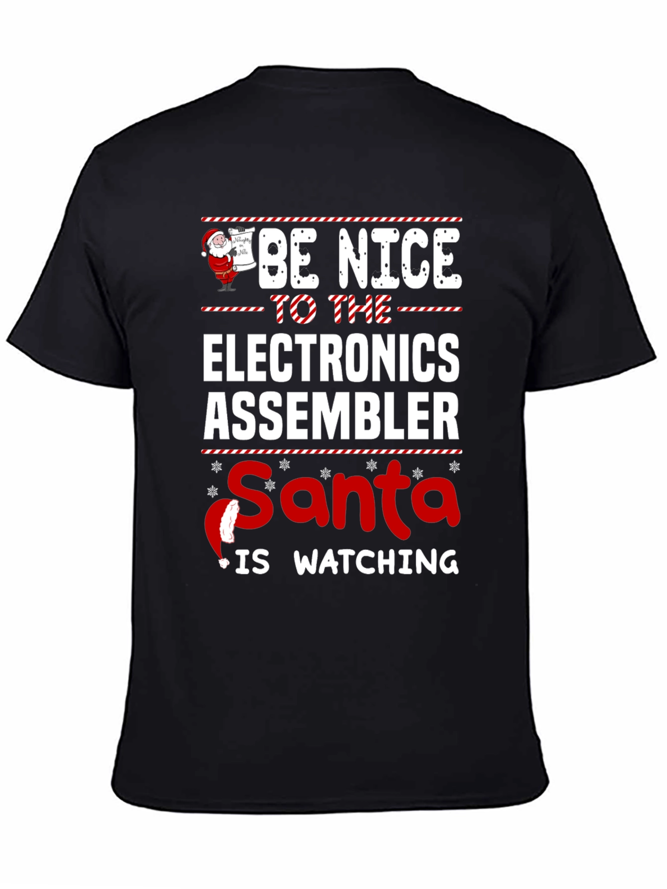 Electronics Assembler Christmas T-Shirt