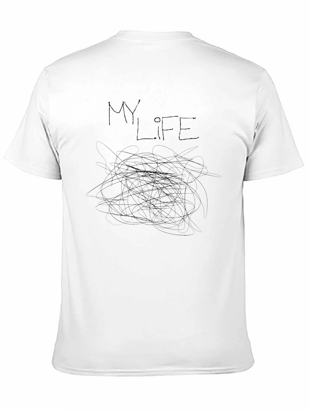 My Life Graphic Print T-Shirt - Express Yourself!