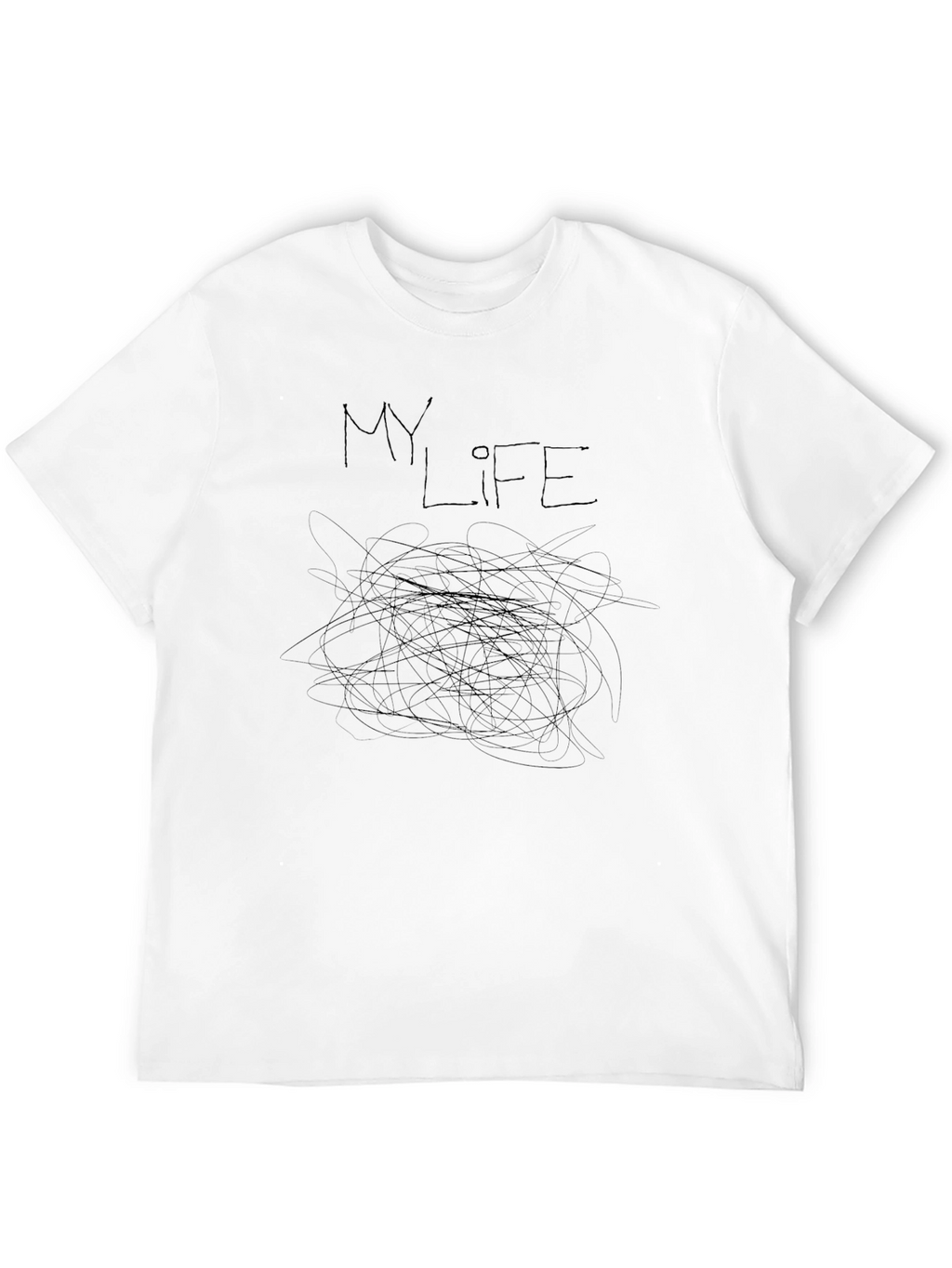 My Life Graphic Print T-Shirt - Express Yourself!