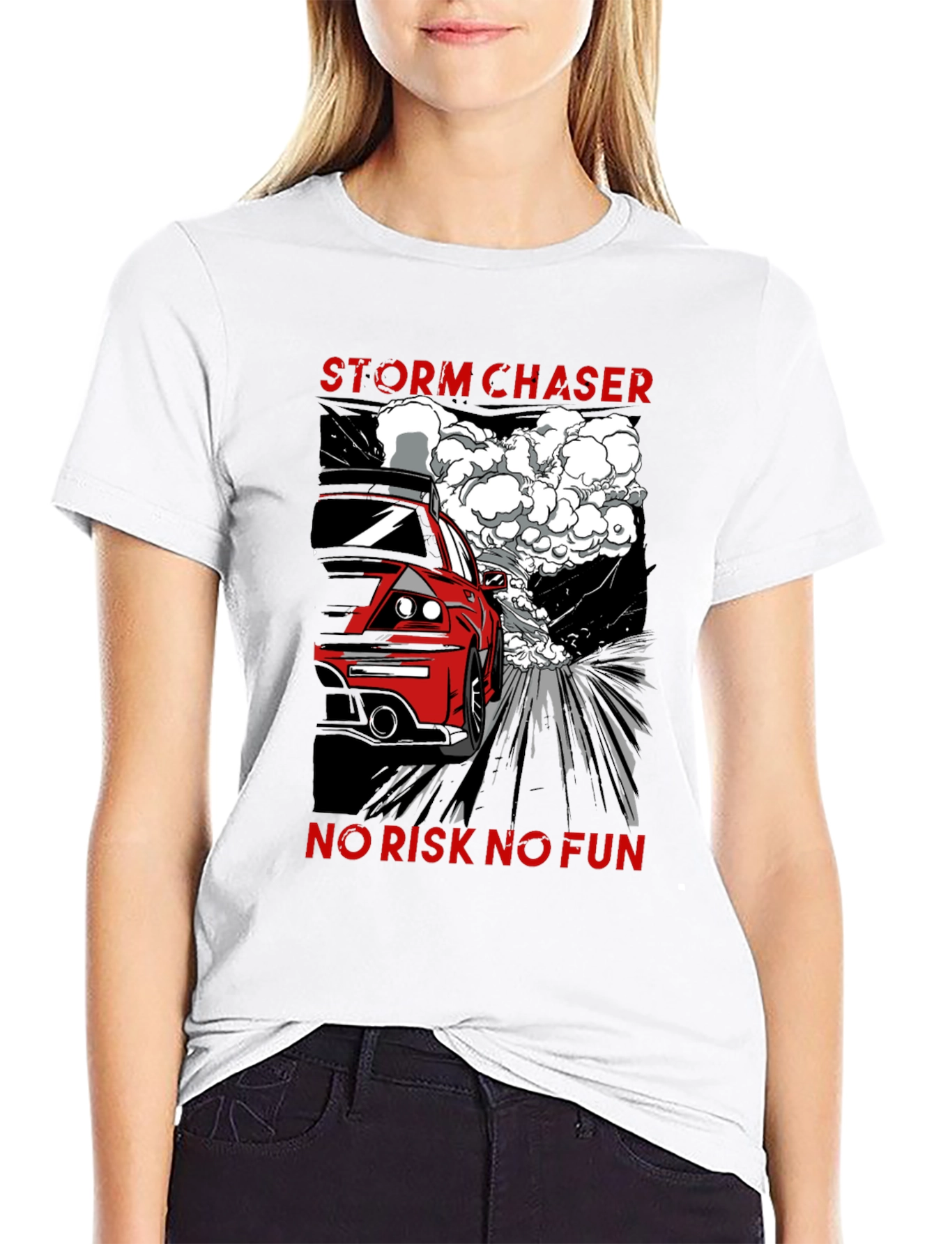 Storm Chaser T-Shirt - No Risk No Fun