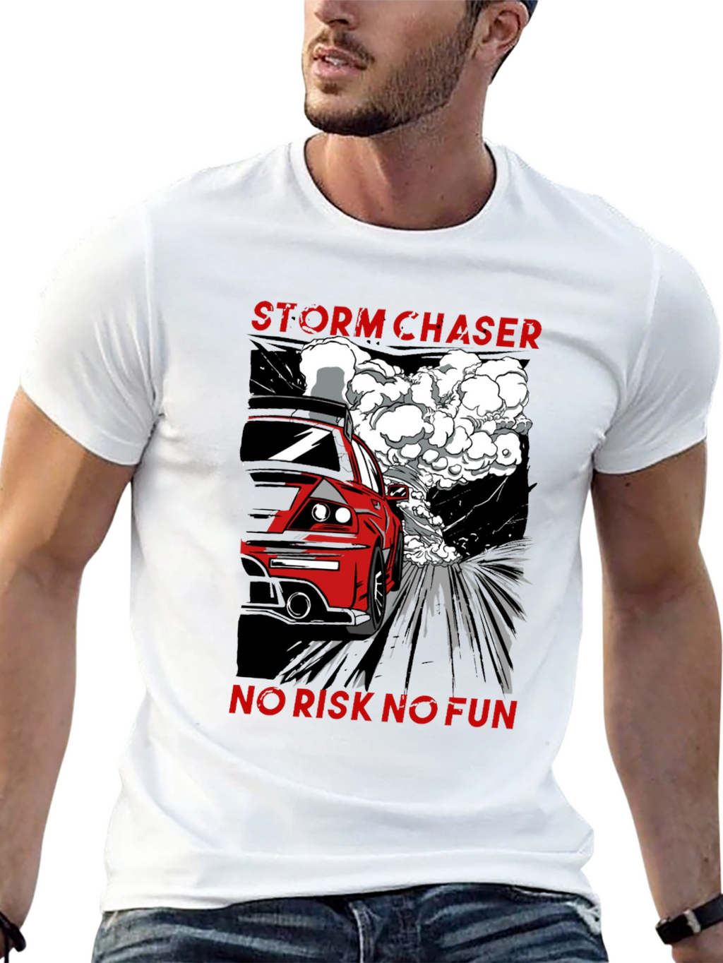 Storm Chaser T-Shirt - No Risk No Fun