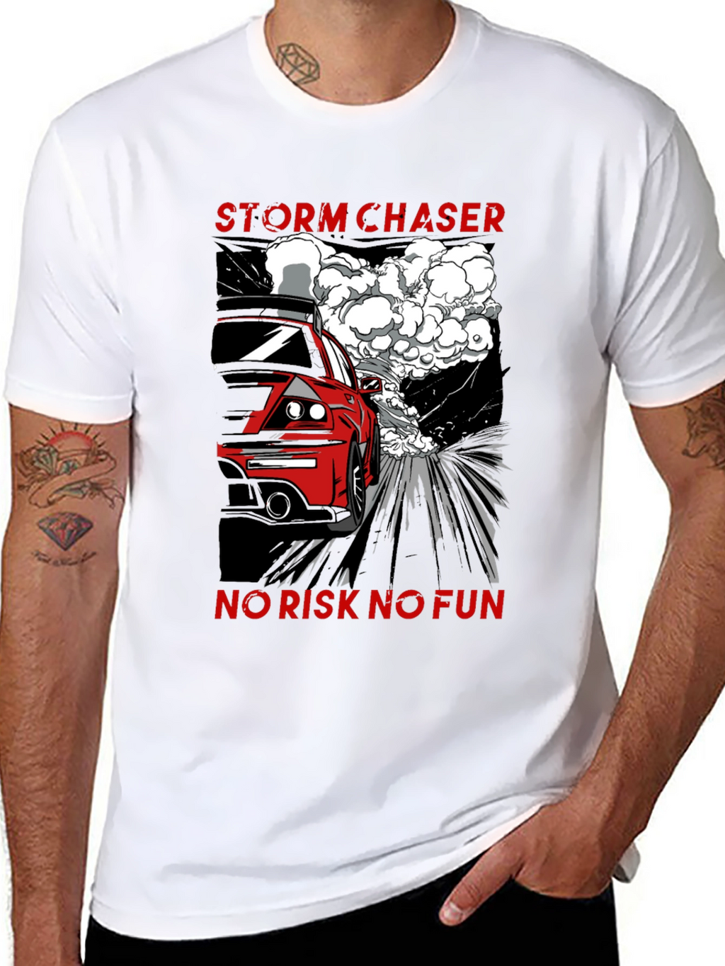 Storm Chaser T-Shirt - No Risk No Fun