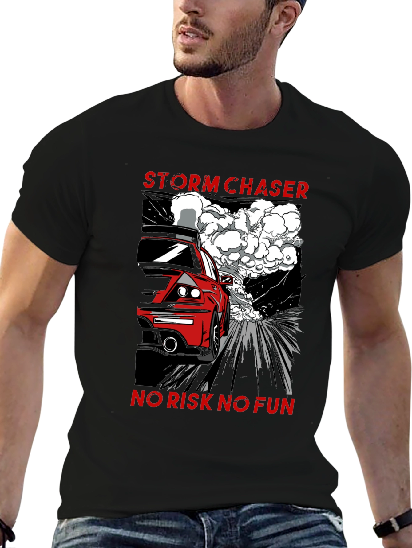 Storm Chaser T-Shirt - No Risk No Fun