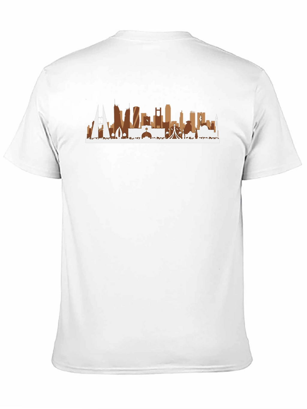 Bahrain Skyline Graphic T-Shirt - Cityscape Tee