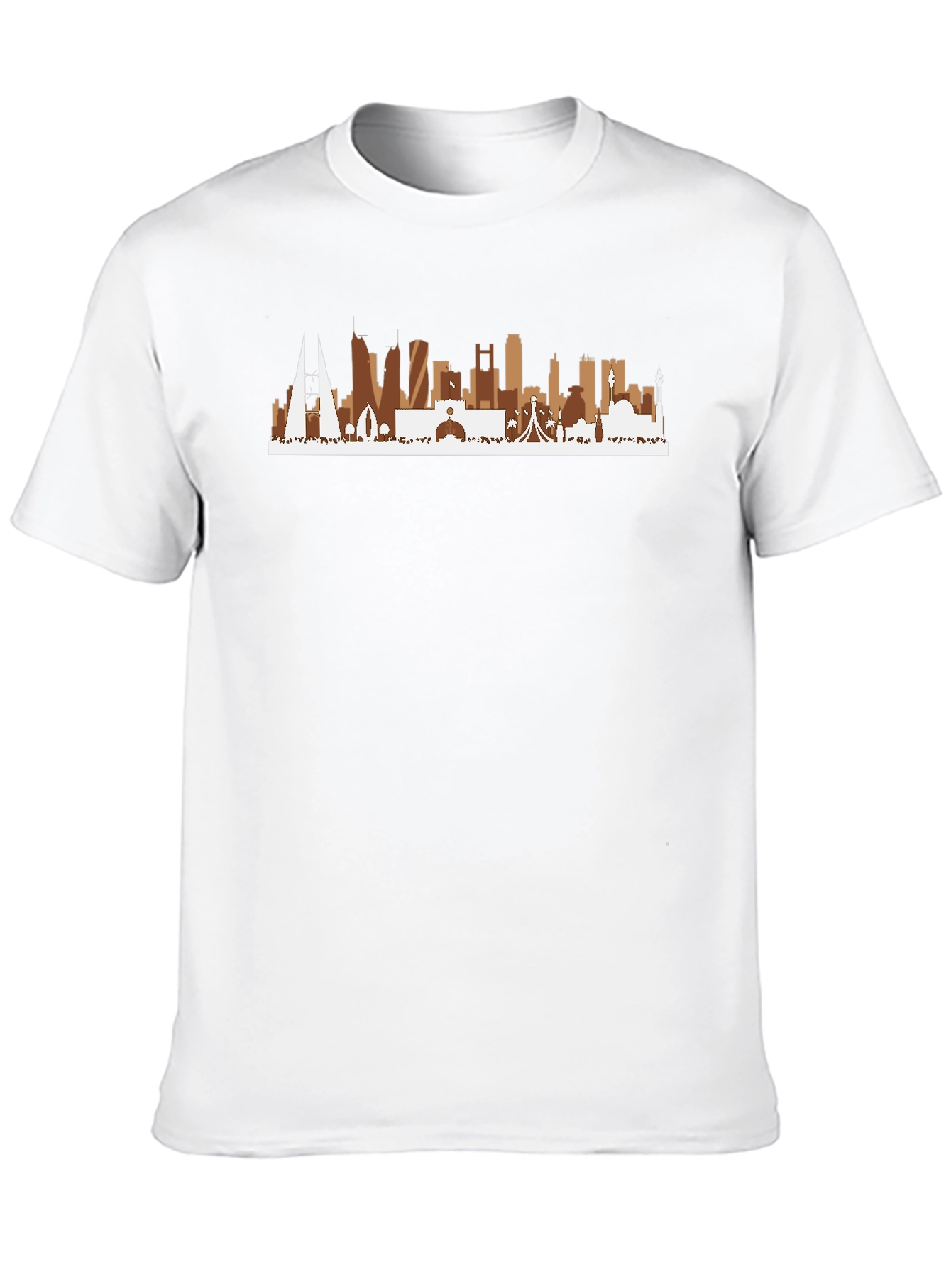 Bahrain Skyline Graphic T-Shirt - Cityscape Tee
