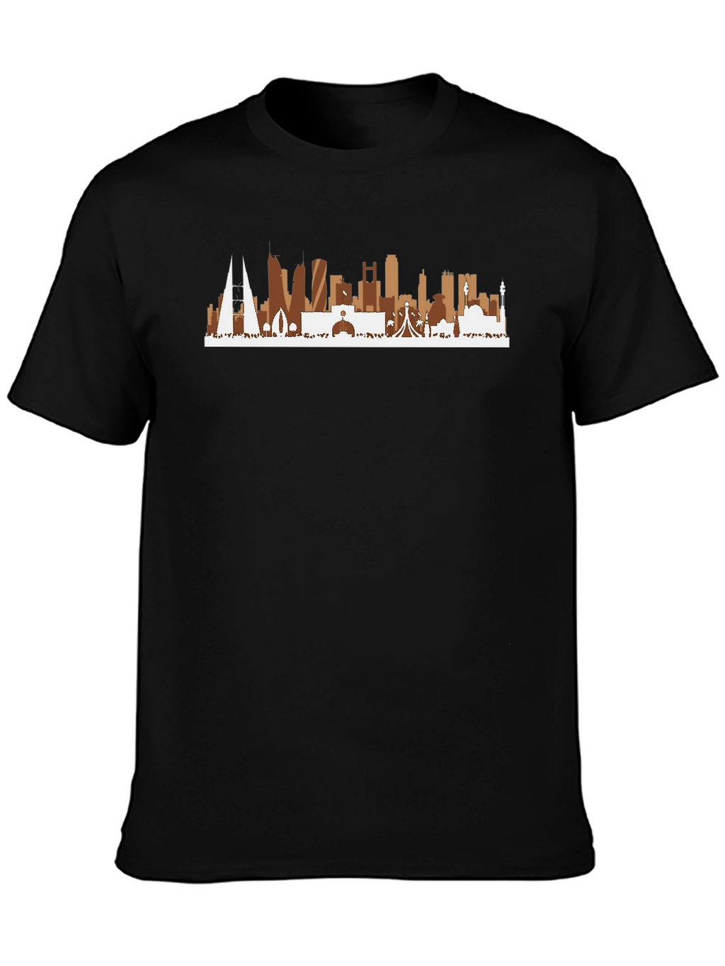 Bahrain Skyline Graphic T-Shirt - Cityscape Tee
