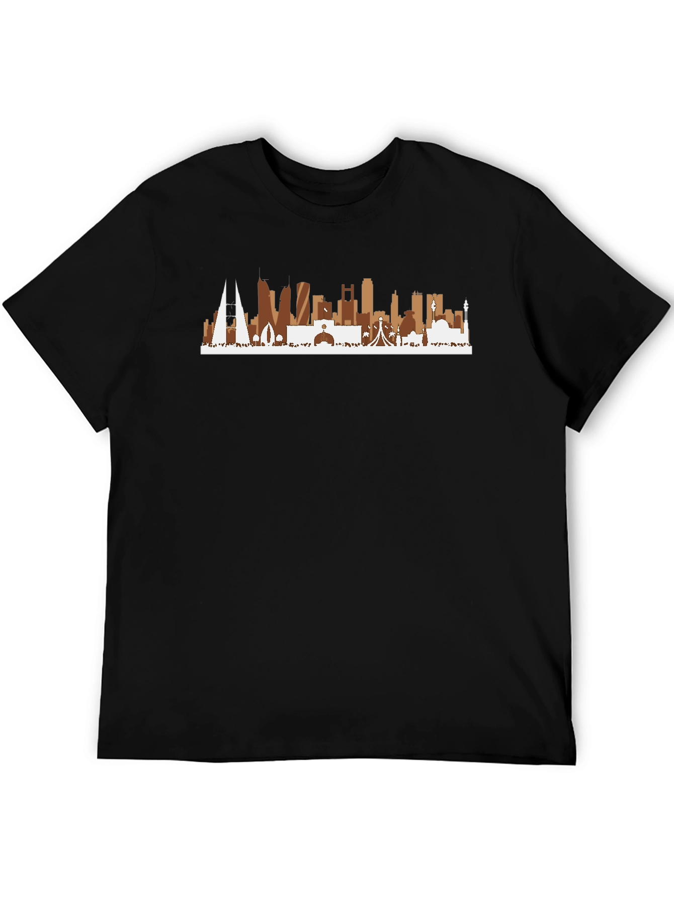Bahrain Skyline Graphic T-Shirt - Cityscape Tee