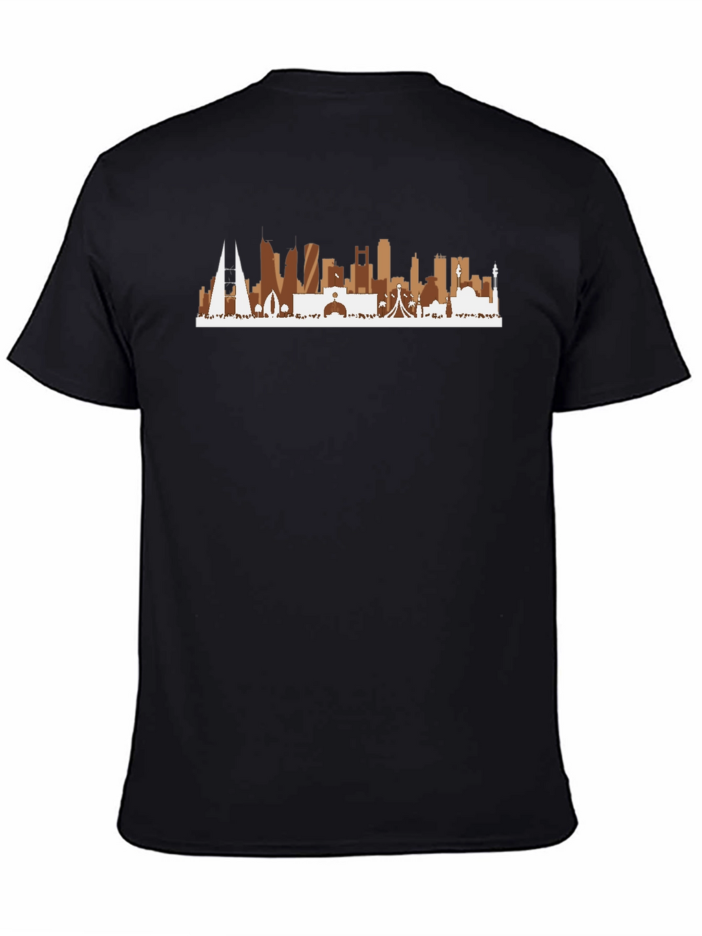 Bahrain Skyline Graphic T-Shirt - Cityscape Tee