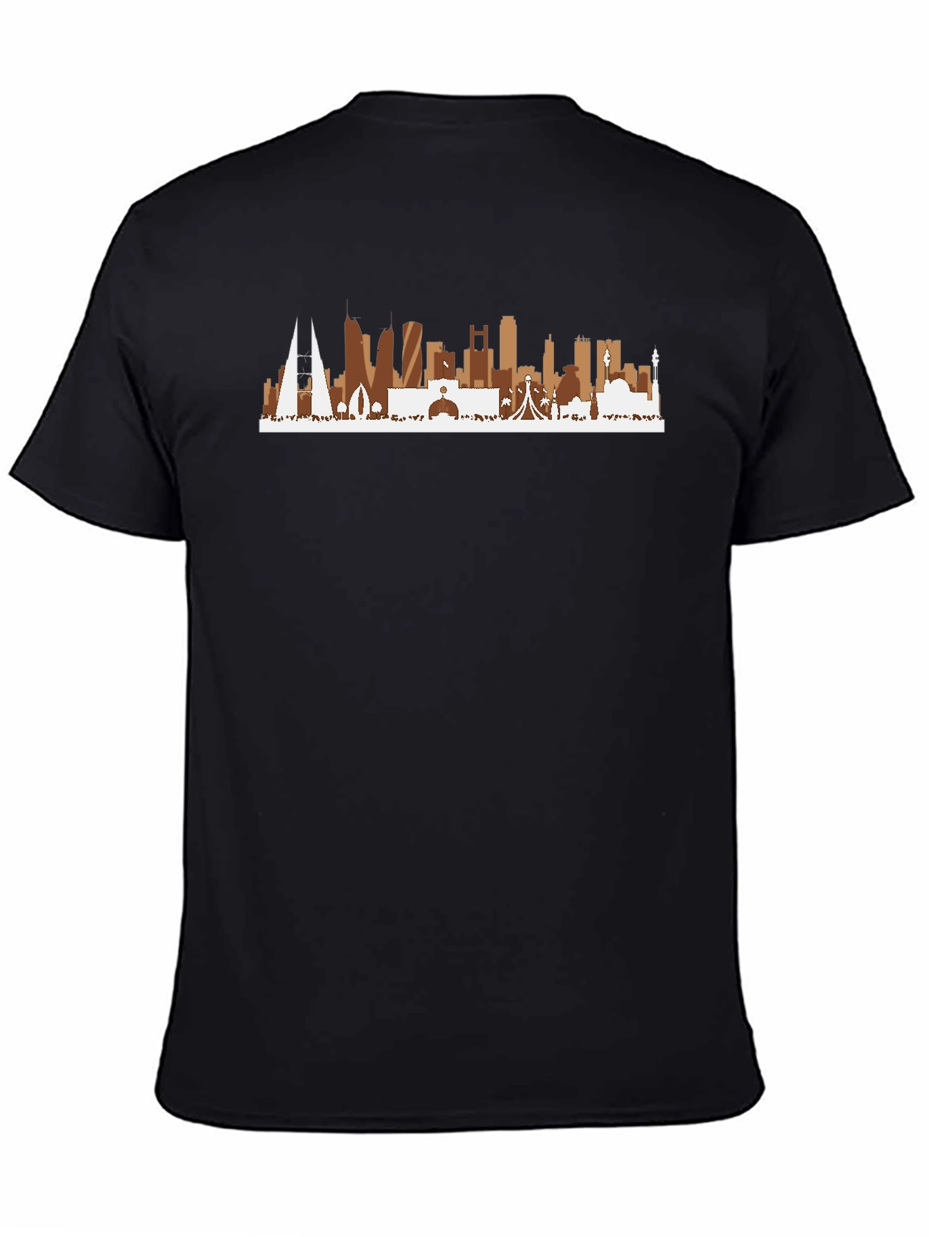 Bahrain Skyline Graphic T-Shirt - Cityscape Tee