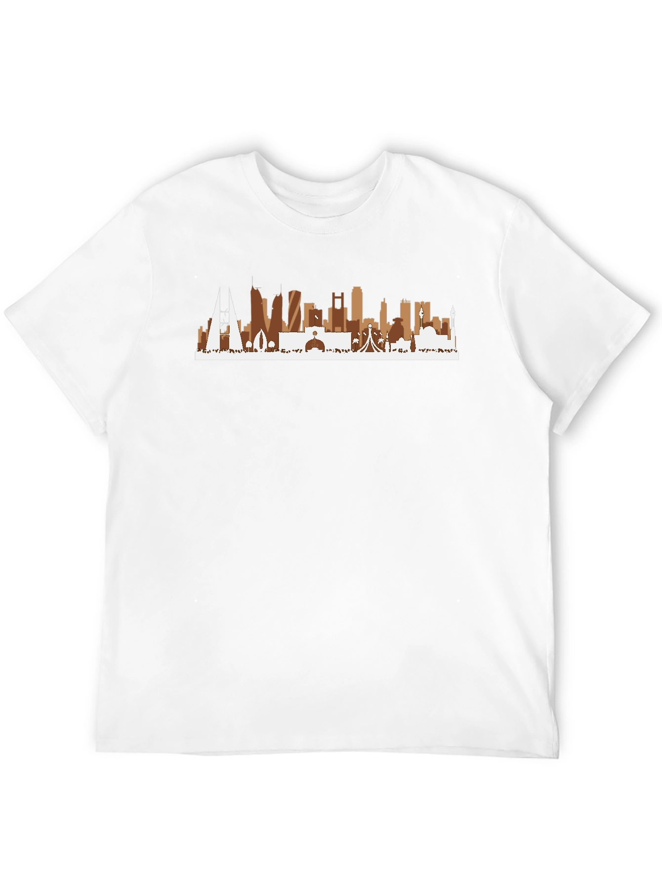 Bahrain Skyline Graphic T-Shirt - Cityscape Tee