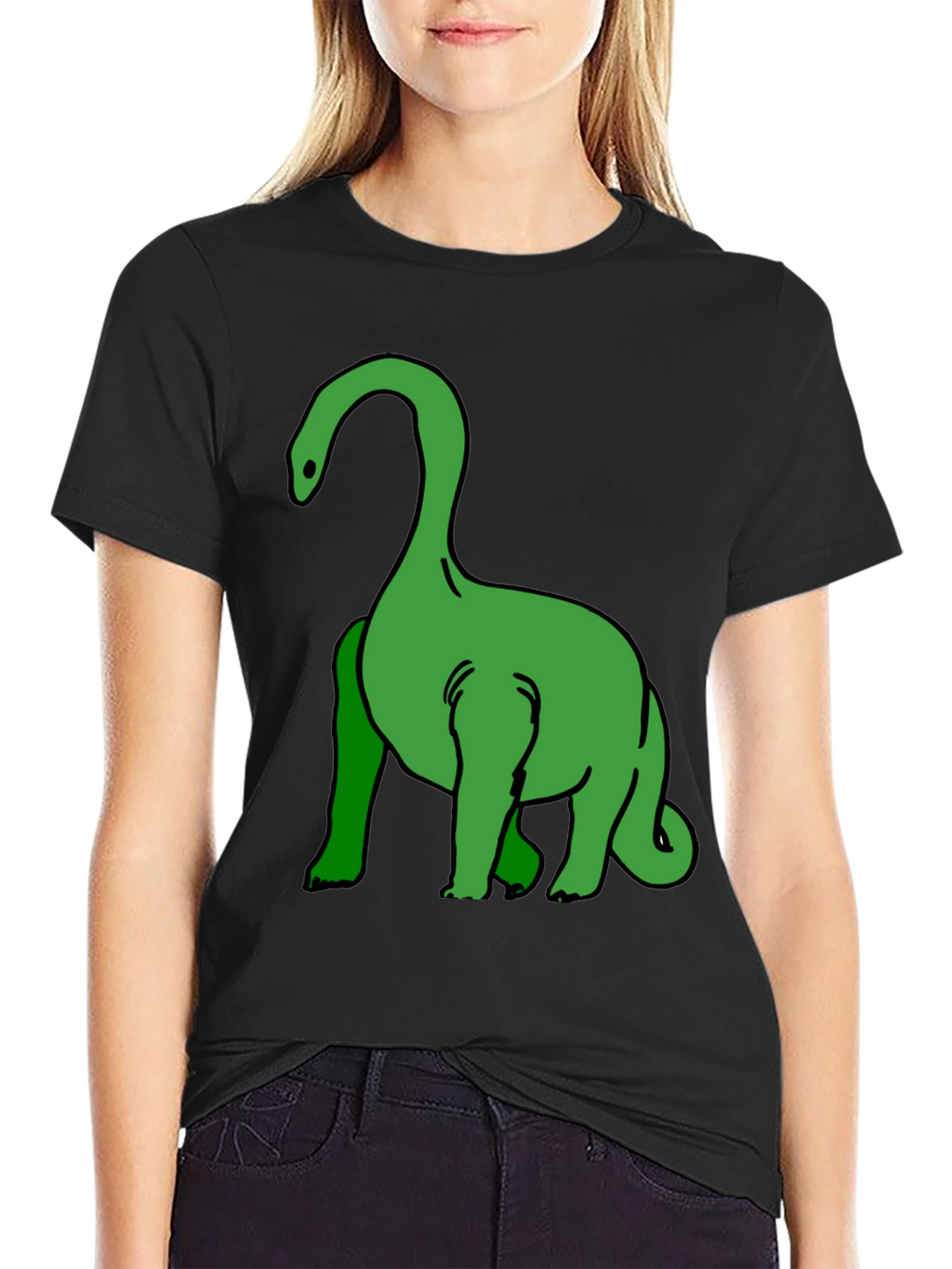 Dino Graphic Tee - Short Sleeve Crew Neck