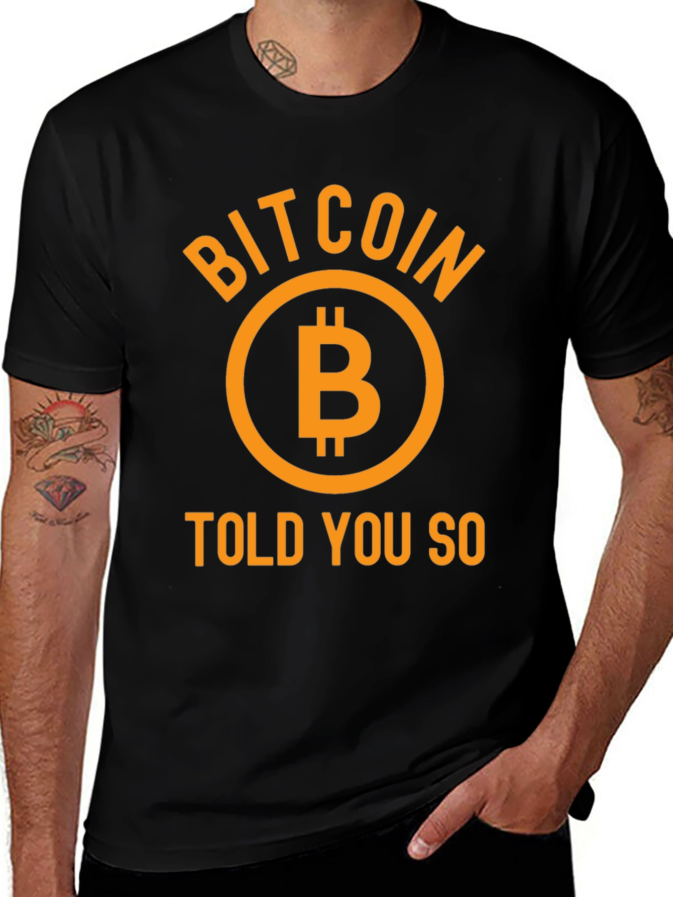 Bitcoin Told You So Graphic Tee