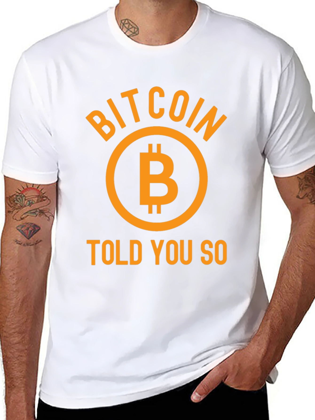 Bitcoin Told You So Graphic Tee