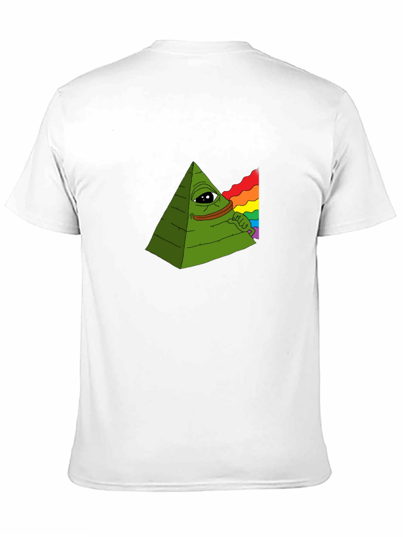 Illuminati Pepe T-Shirt - Rainbow Meme