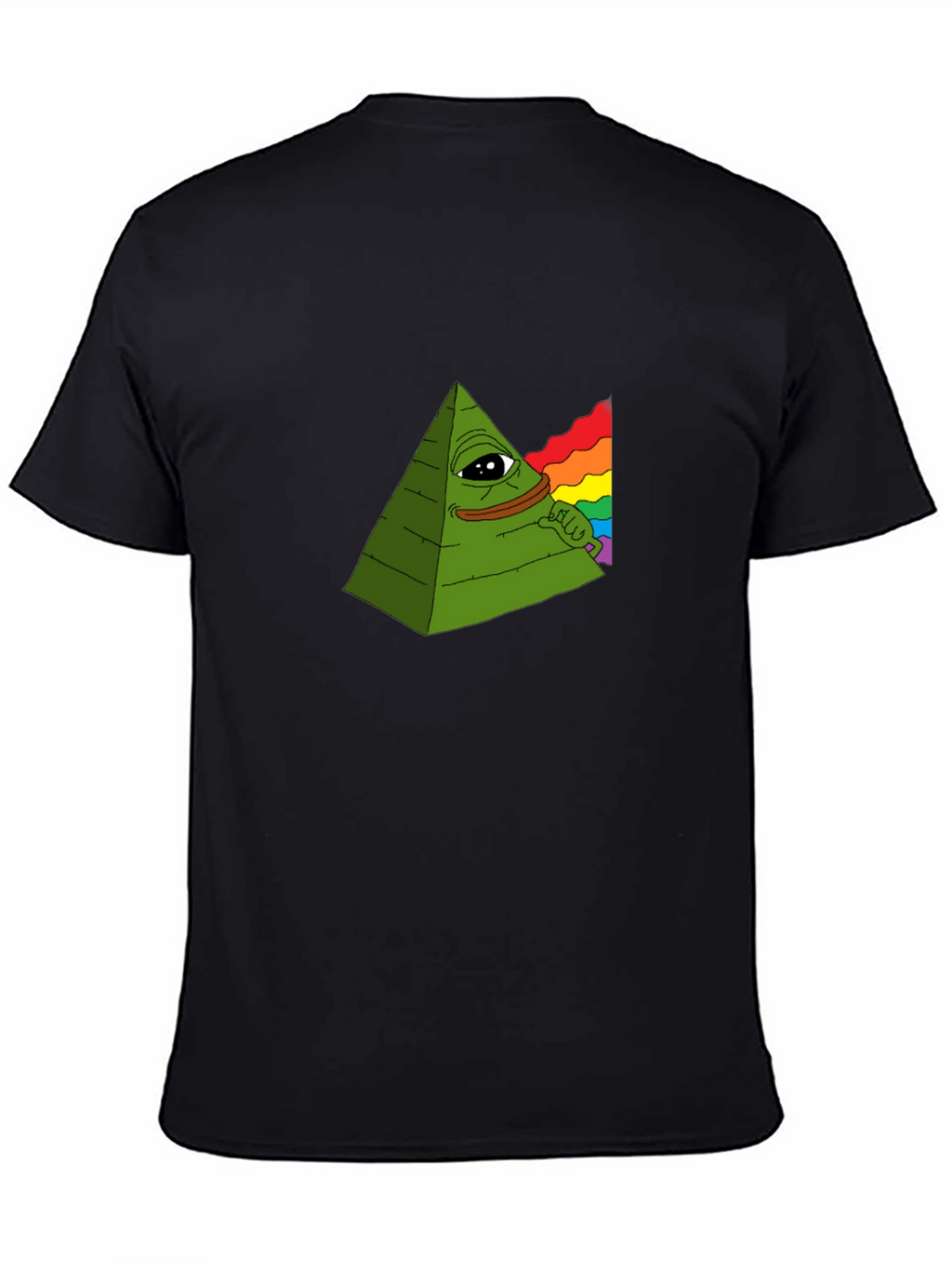 Illuminati Pepe T-Shirt - Rainbow Meme
