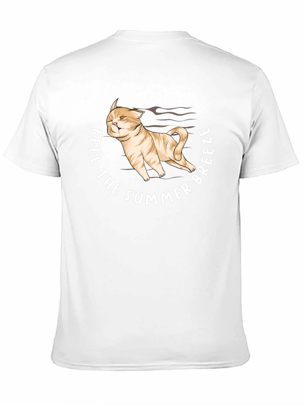Feel The Summer Breeze Cat T-Shirt
