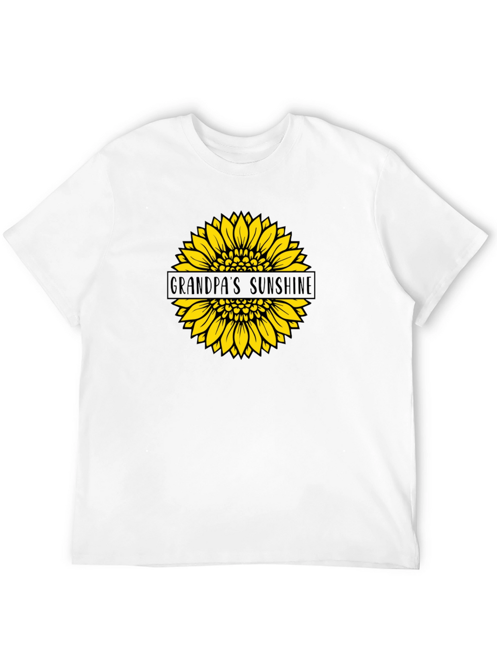 Grandpas Sunshine Sunflower Graphic Tee