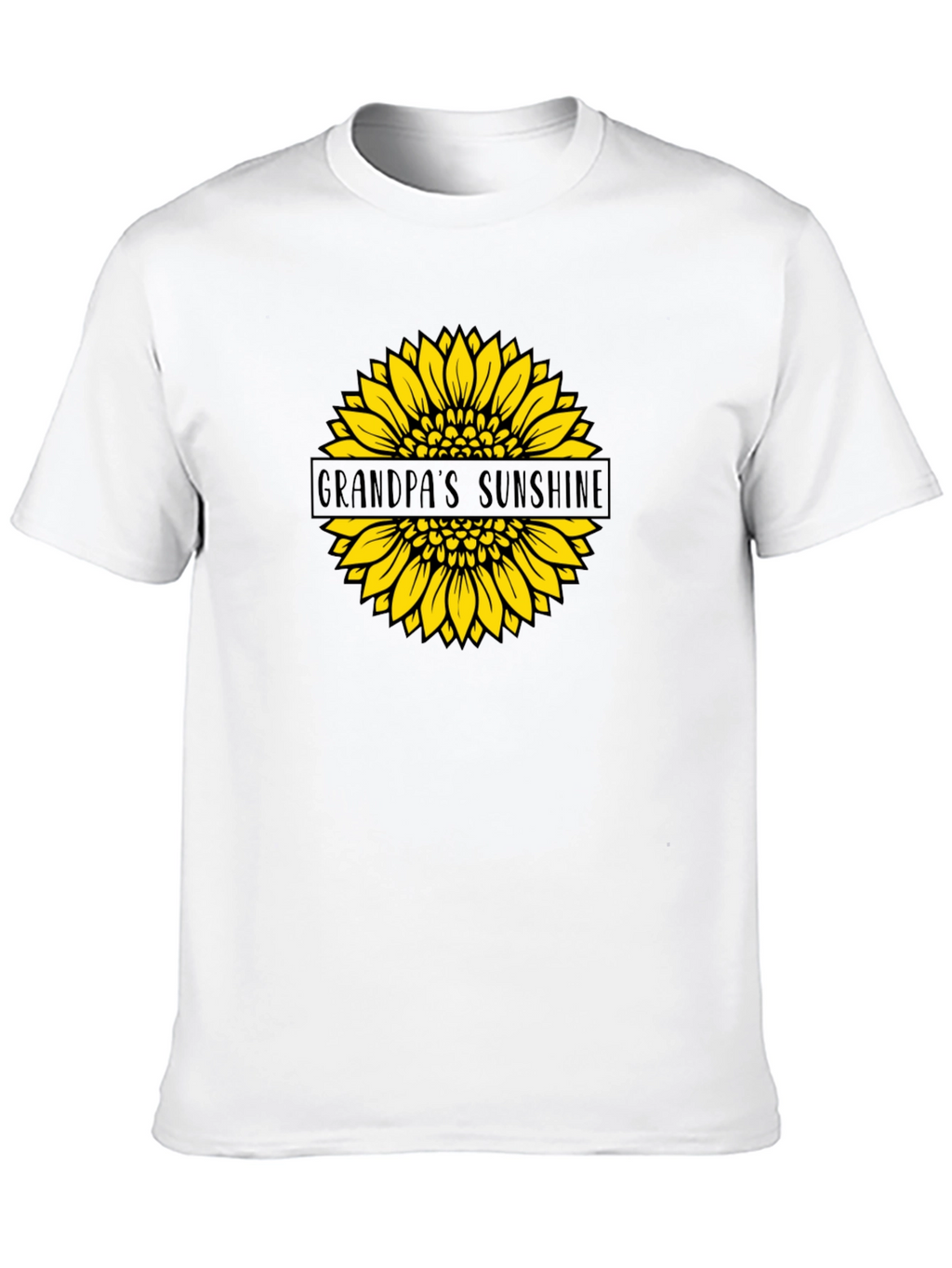 Grandpas Sunshine Sunflower Graphic Tee