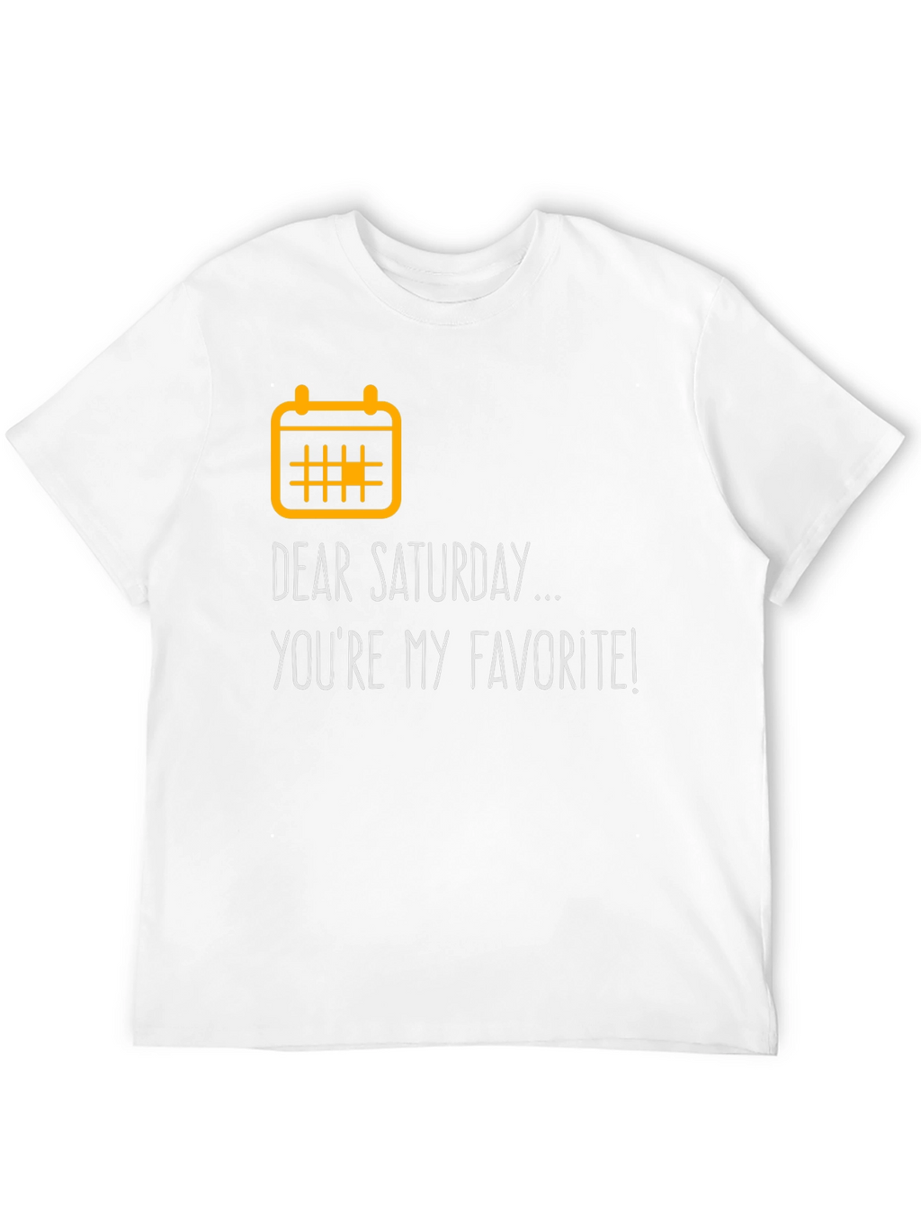 Dear Saturday Graphic Tee - Weekend Vibes