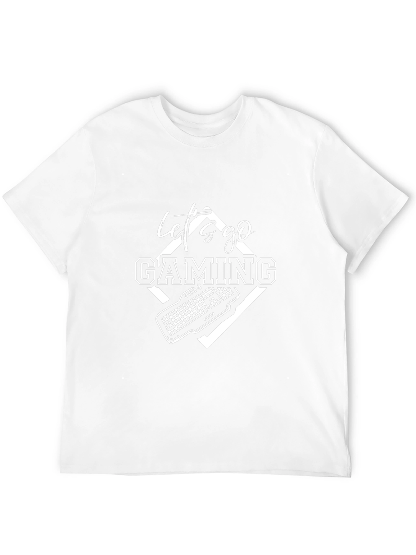 Lets Go Gaming T-Shirt - Black